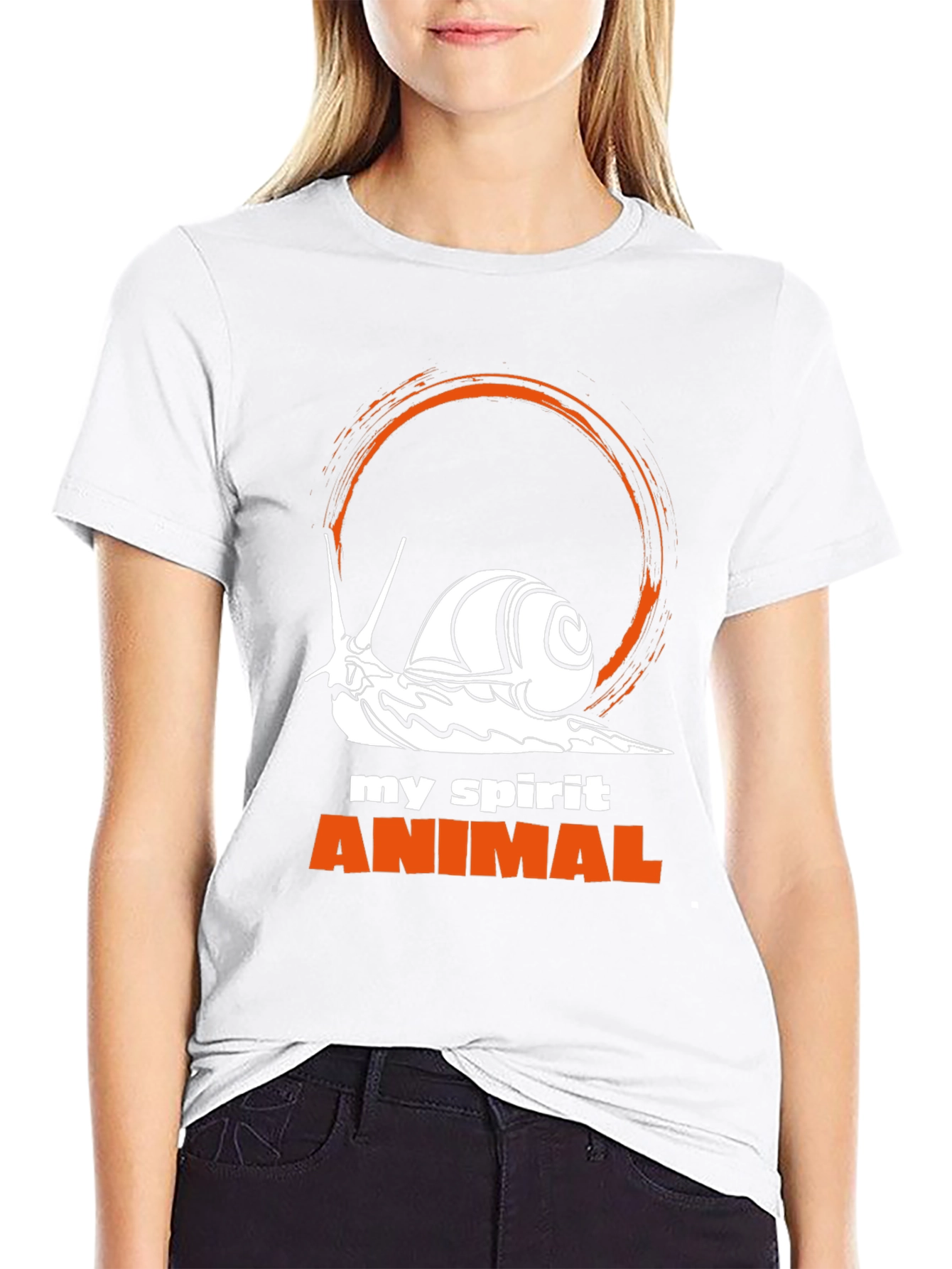 Black Snail Spirit Animal Graphic Tee - Unique Design, Stylish Comfort view 9