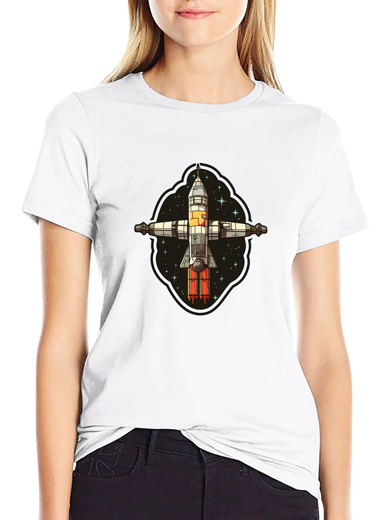 Rocket Ship T-Shirt - Blast Off in Style! - 9