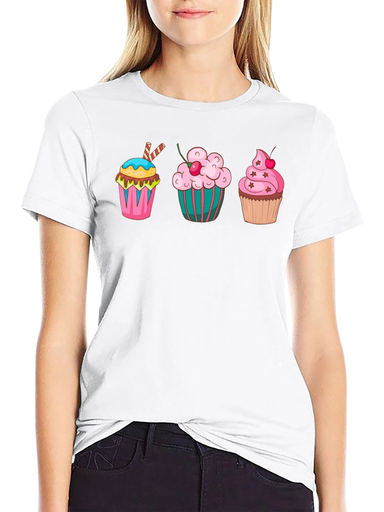 Sweet Treat Graphic Tee - Cupcake Lover's T-Shirt - 9