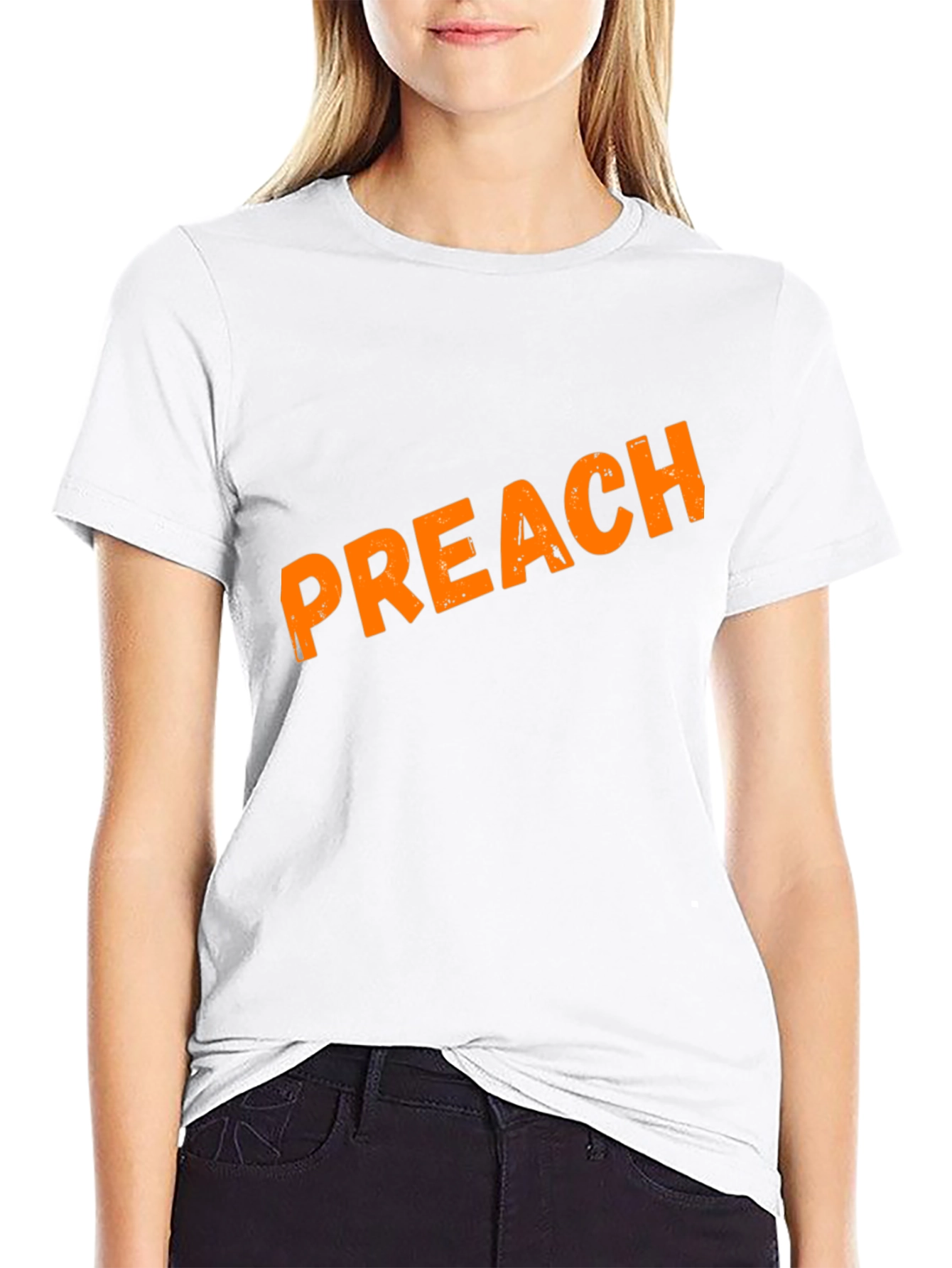 Black Preach Graphic Tee - Classic Black view 9