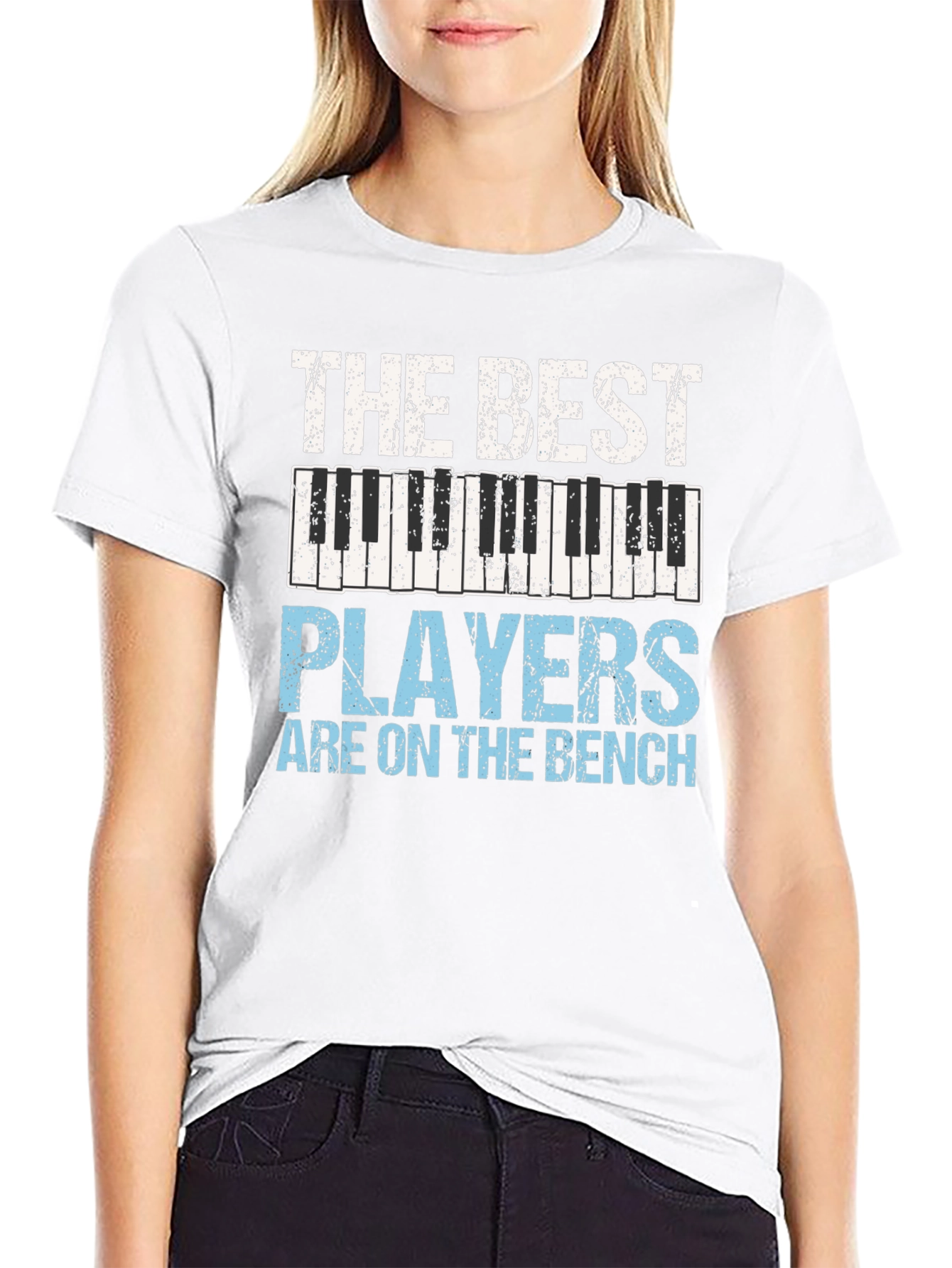 Black The Best Players on the Bench Graphic Tee view 9