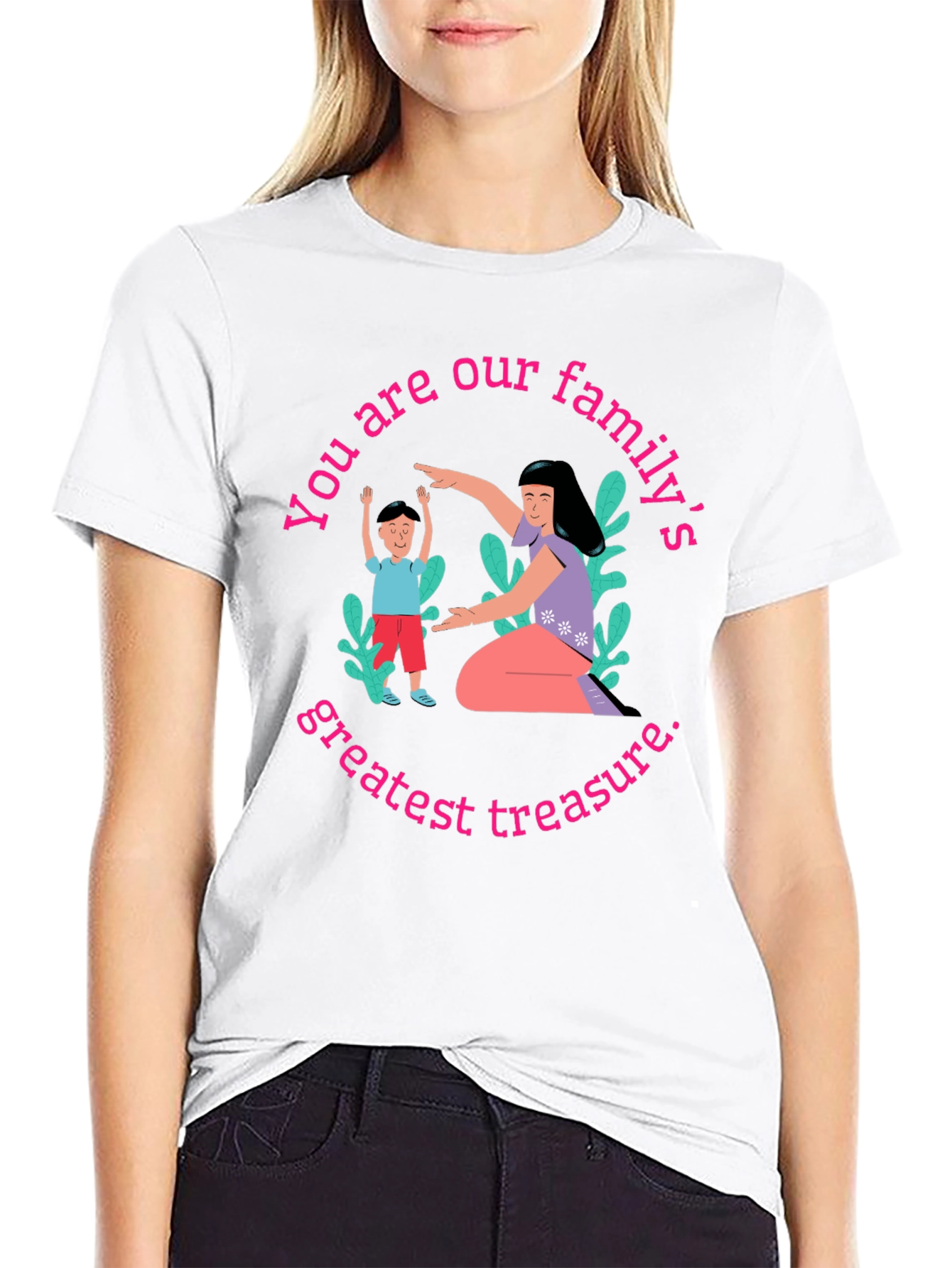 Black Family's Greatest Treasure Graphic Tee view 9