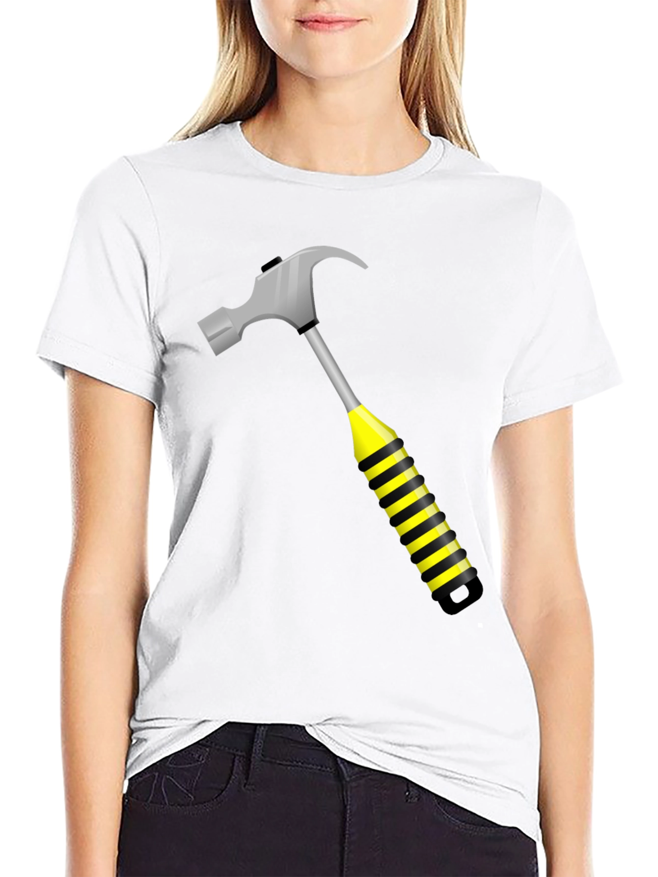 Black Hammer Time Graphic Tee - Black Crew Neck view 9