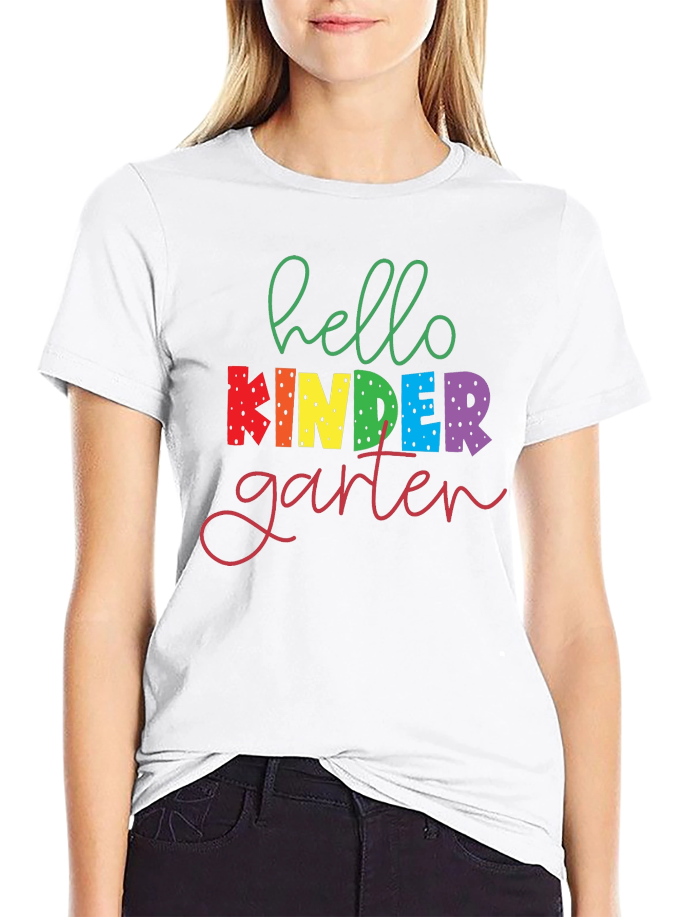 Hello Kindergarten Teacher T-Shirt - 9