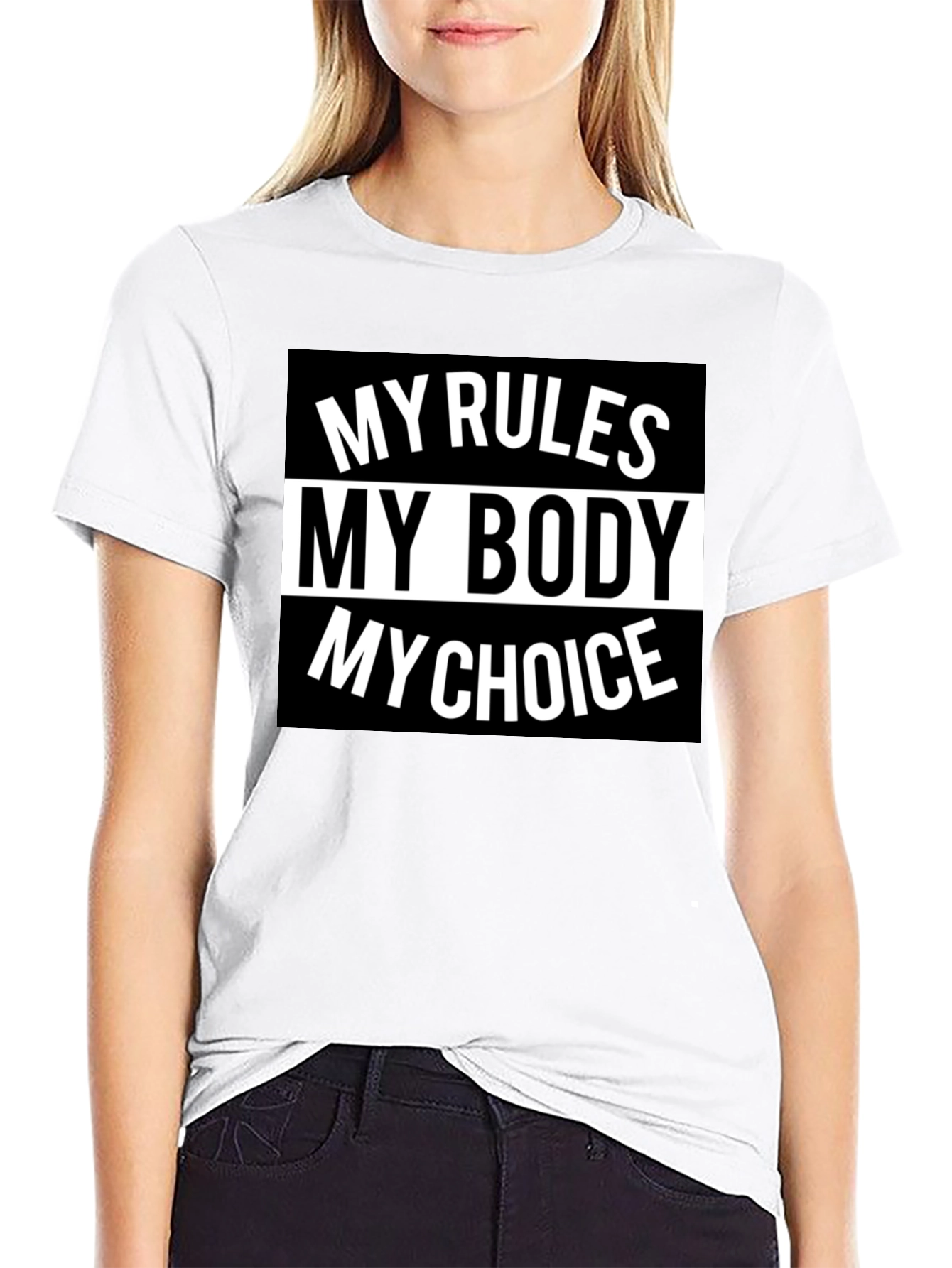 Black My Body, My Choice Graphic Tee view 9