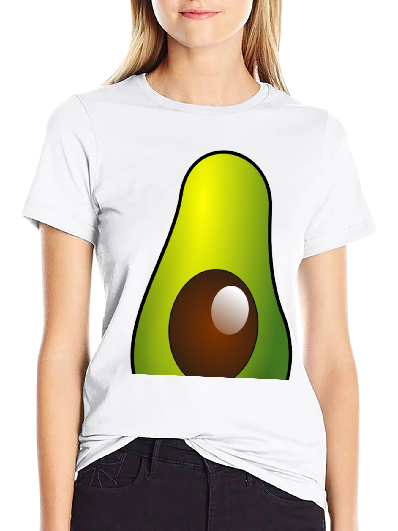 Black Avocado Graphic Tee - Cool & Casual view 9