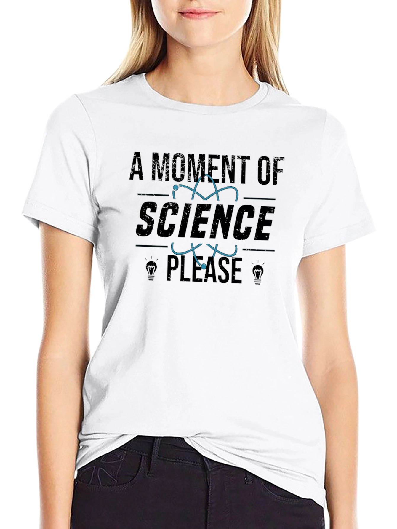 Black Science Please Black T-Shirt view 9