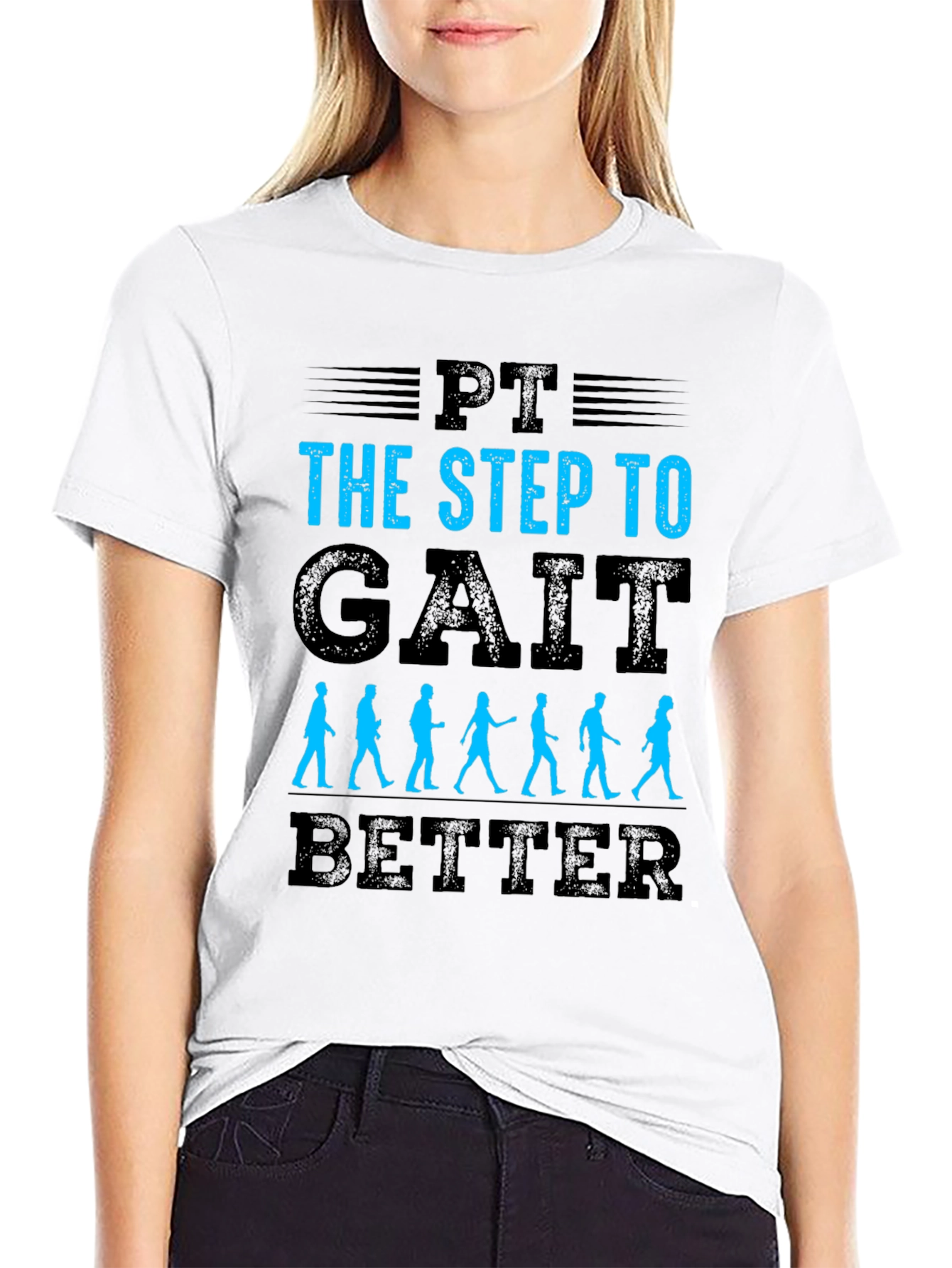 PT Gait T-Shirt Physical Therapy Tee - 9