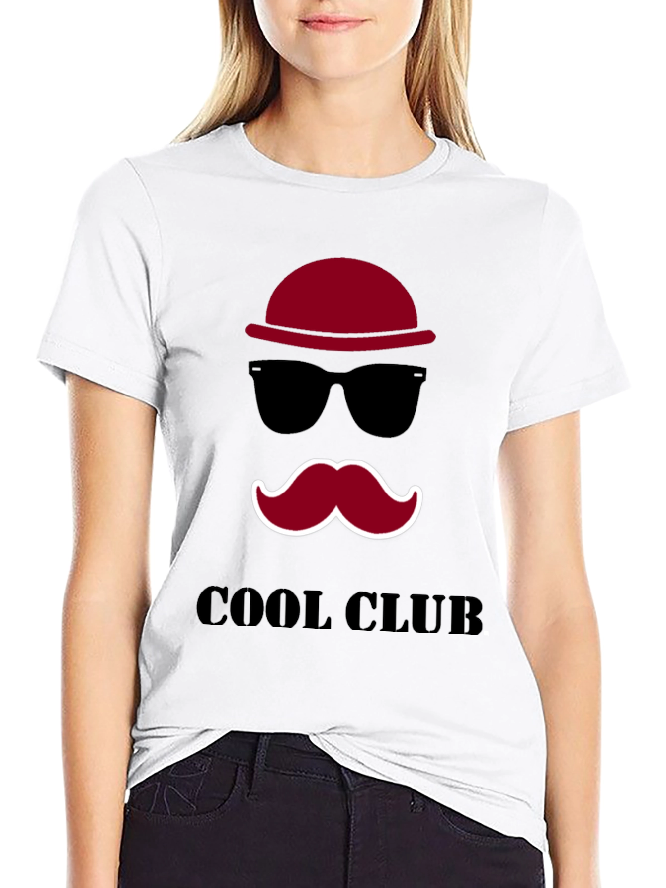 Black Cool Club Graphic Tee - Stylish & Unique Design view 9