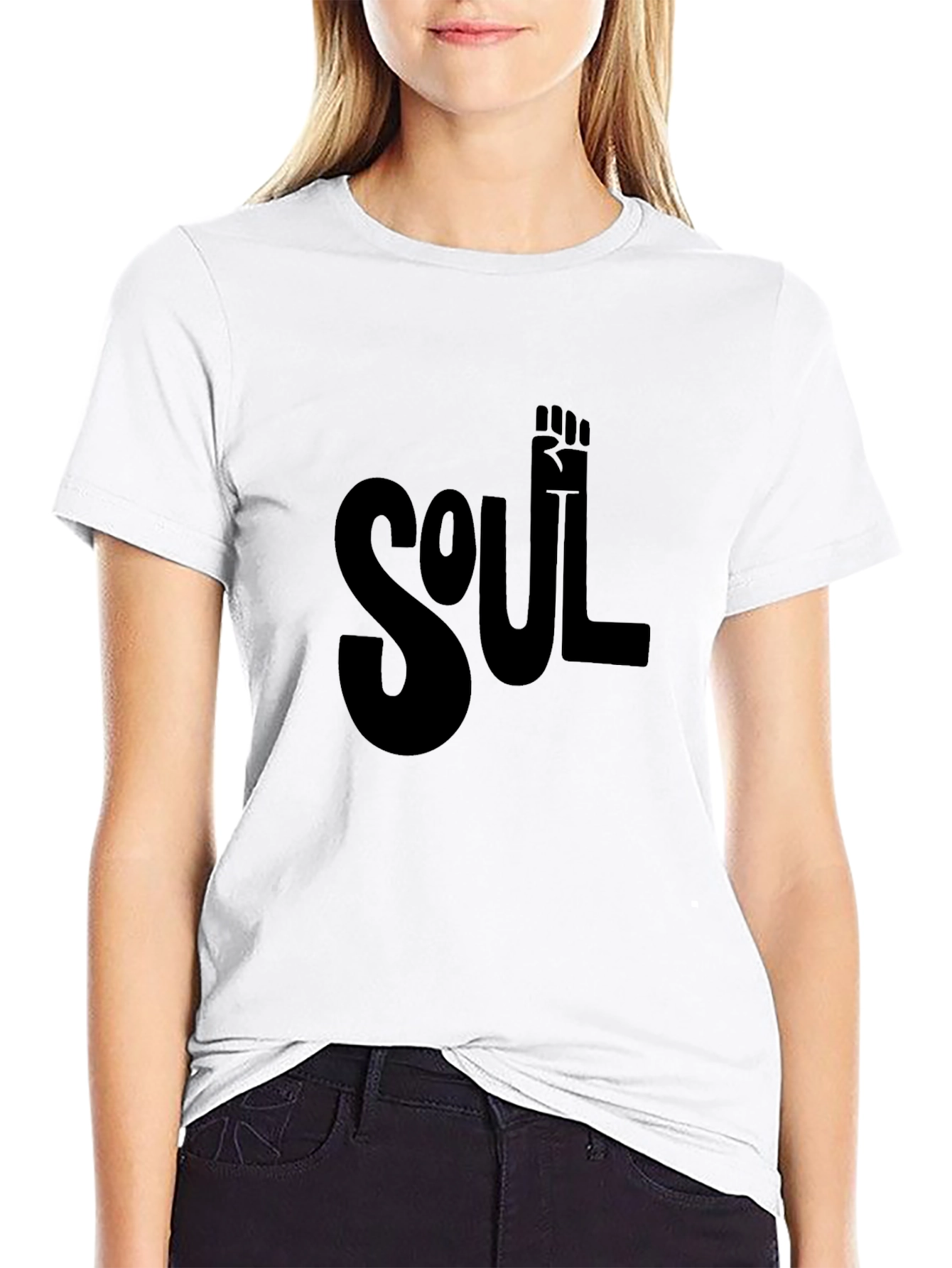 Soul Fist Graphic T-Shirt - Black - 9