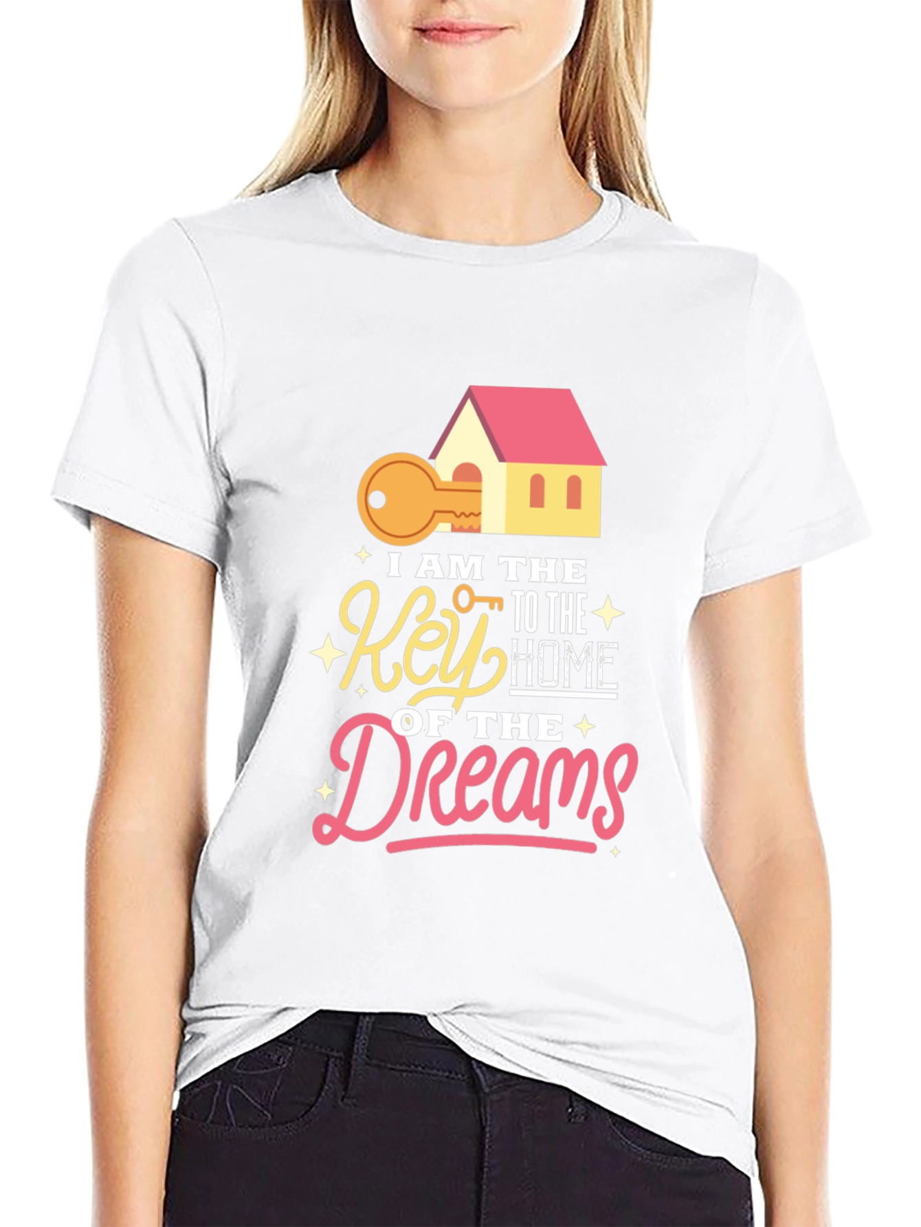 Black Key To Home Dreams Graphic T-Shirt view 9