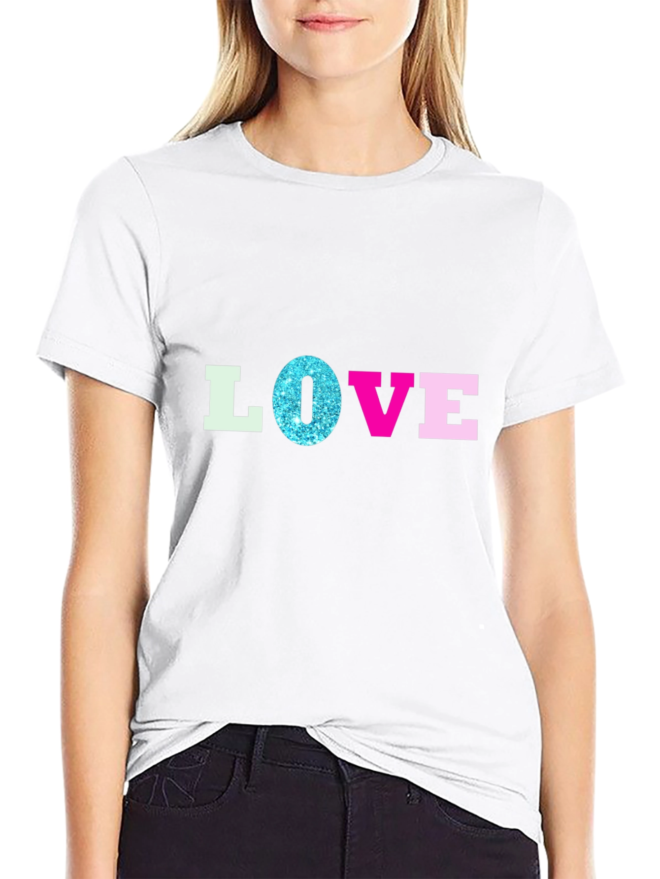 Black Love T-Shirt - Stylish Graphic Tee for Men view 9