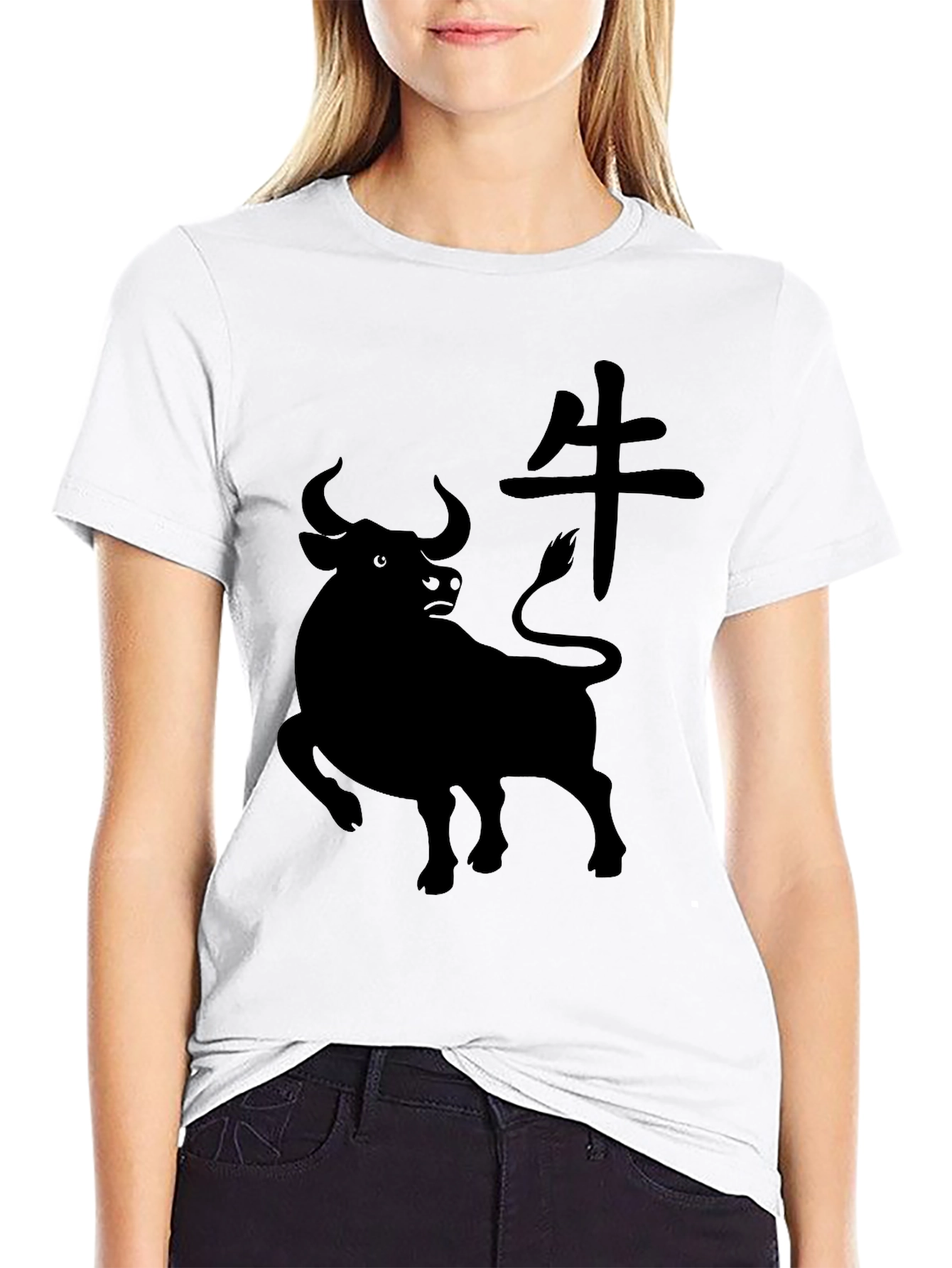 Black Year of the Ox Black T-Shirt view 9