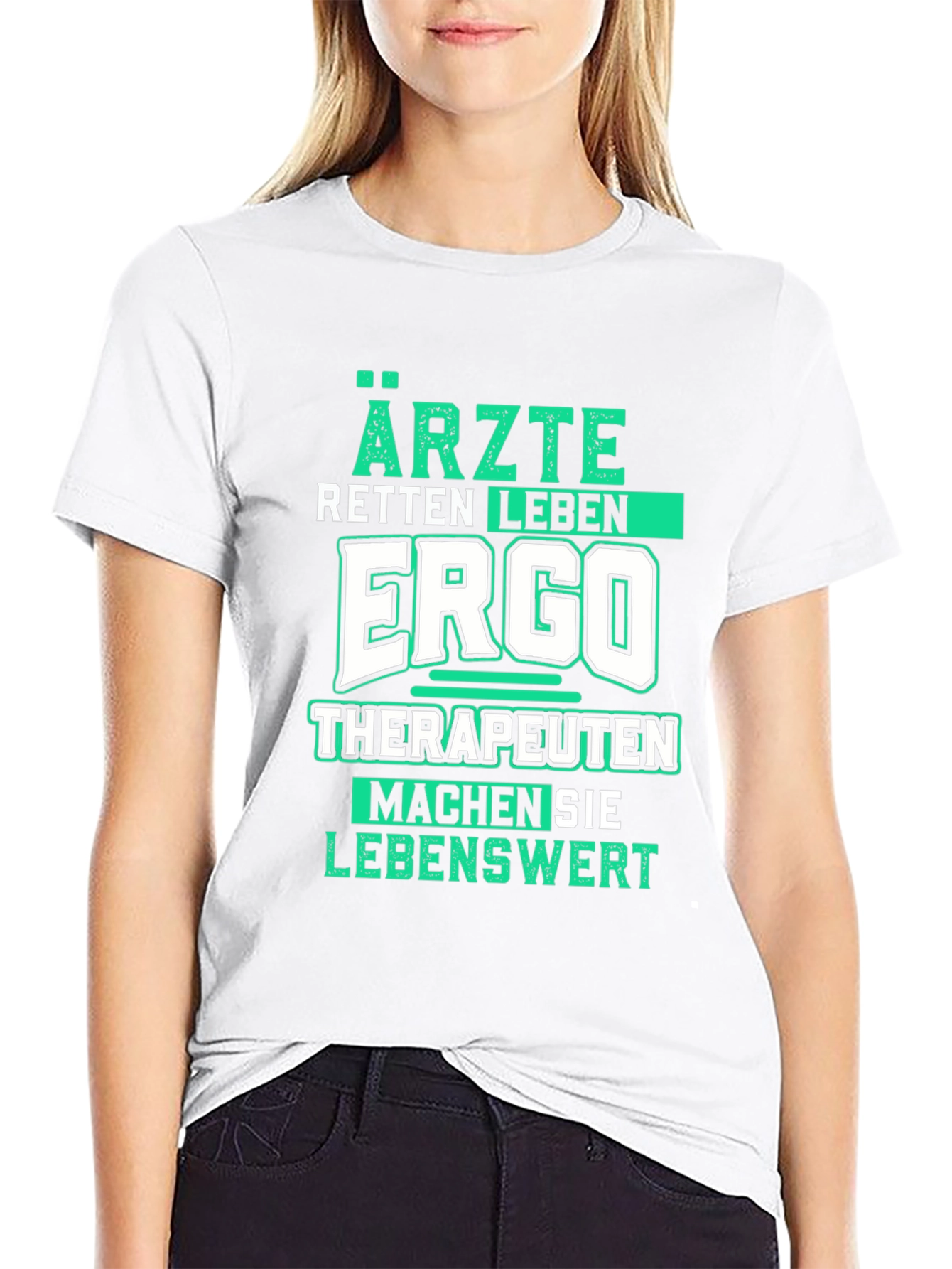 Black Ärzte Retten Leben Funny T-Shirt view 9
