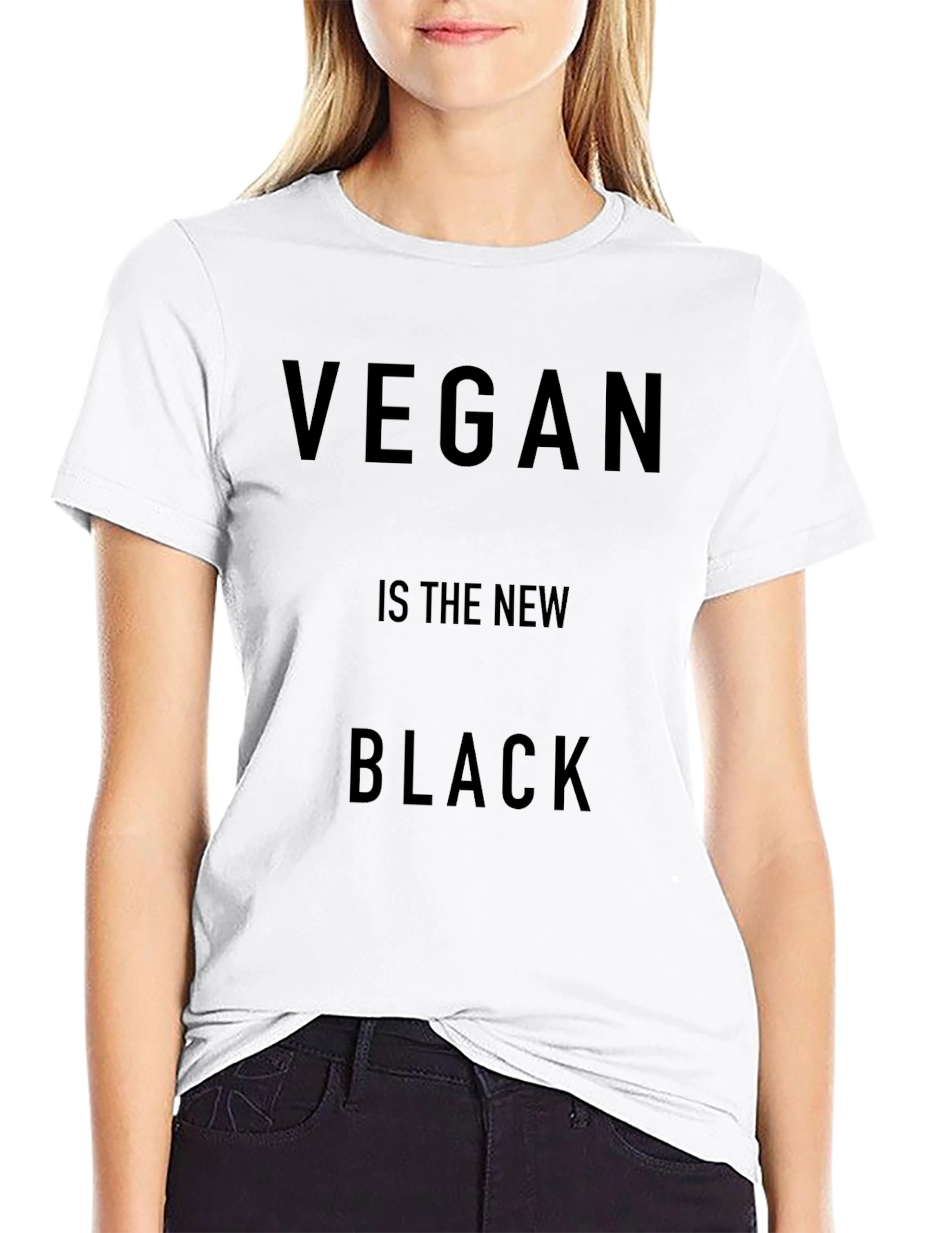 Black Vegan is the New Black T-Shirt view 9