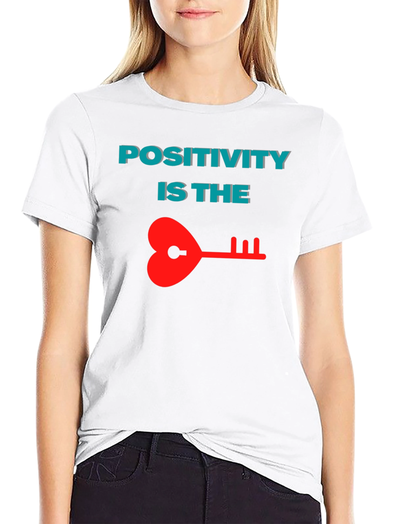Black Positivity is the Key T-Shirt view 9