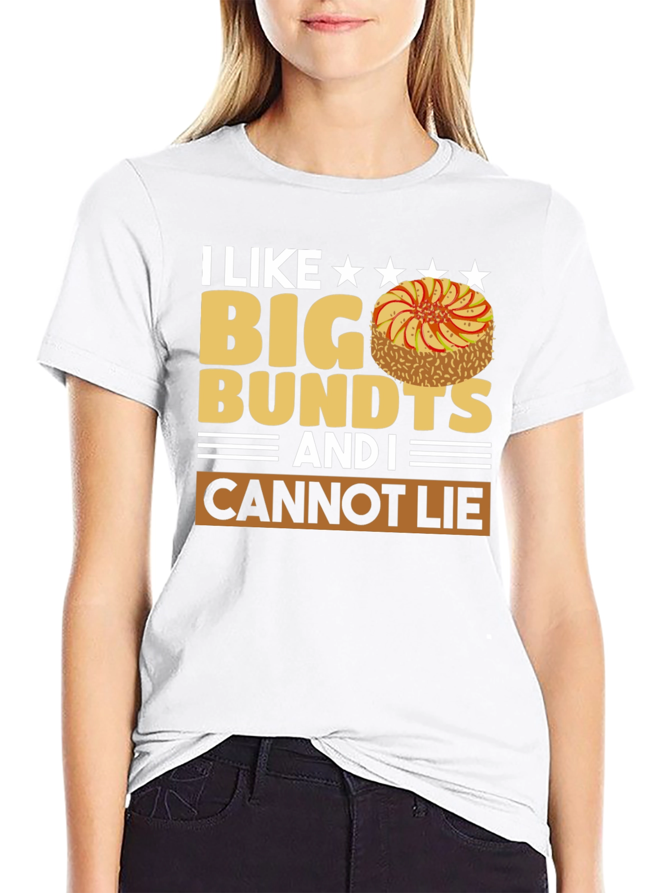 Black I Like Big Bundts T-Shirt view 9