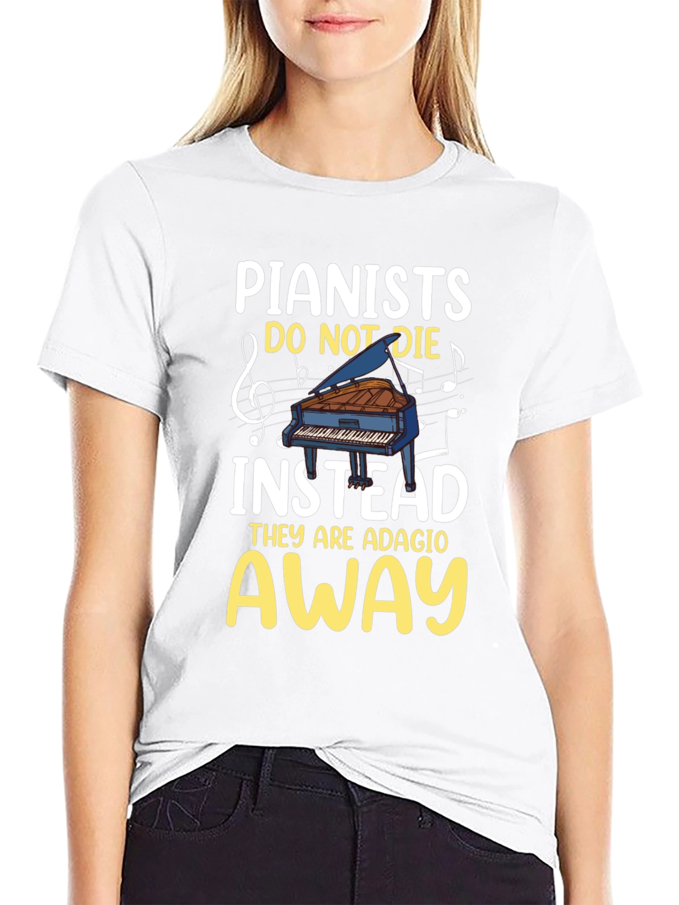 Pianists Do Not Die T-Shirt - 9