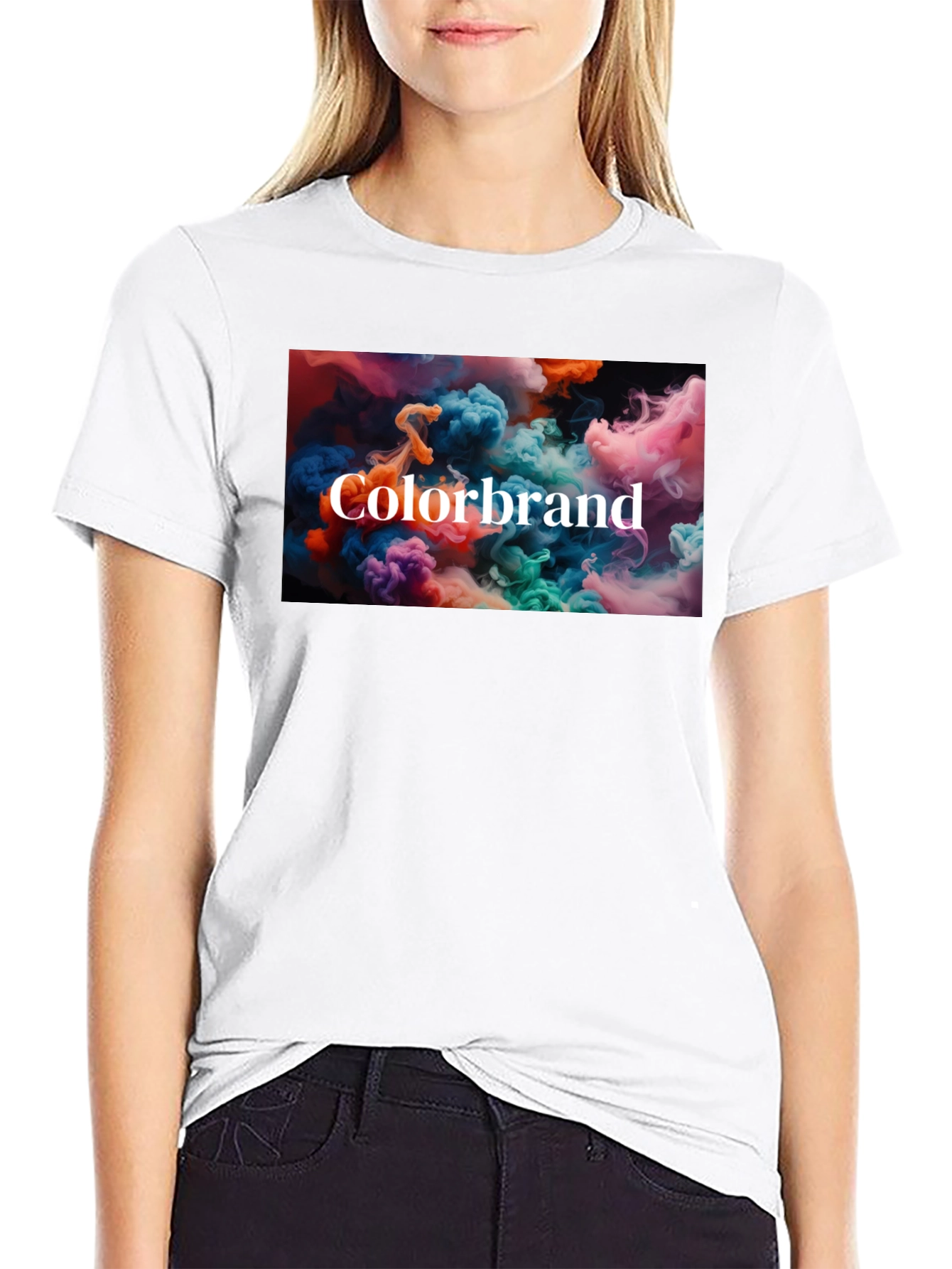 Black Colorbrand T-Shirt - Unique Design view 9