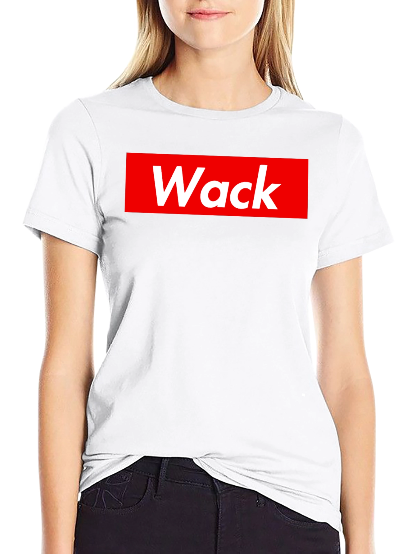 Black Wack T-Shirt - Supreme Style Parody Tee view 9
