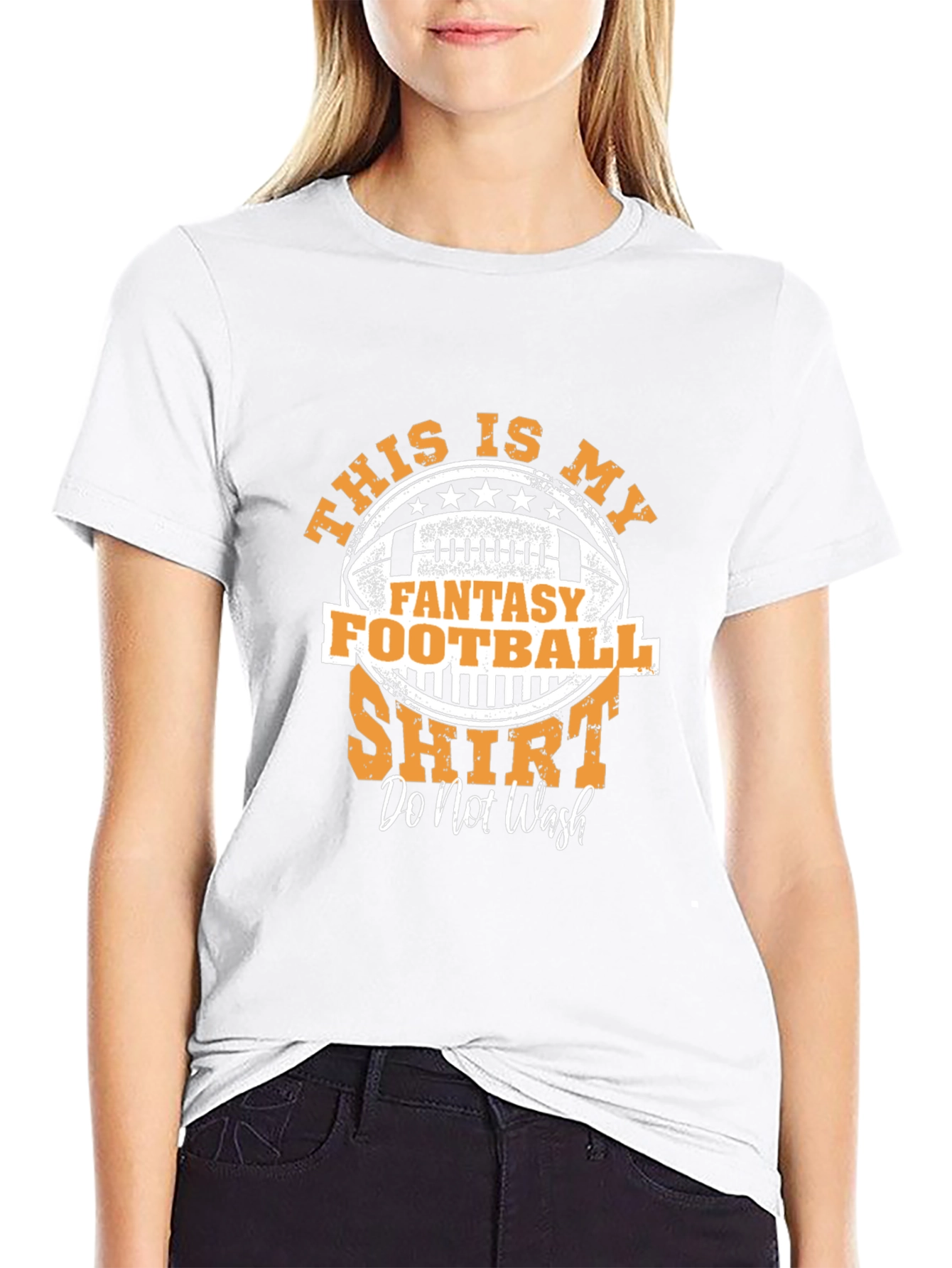 Black Fantasy Football Shirt - Do Not Wash view 9
