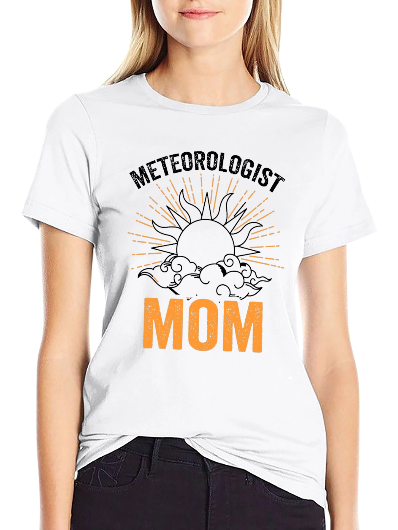 Meteorologist Mom Graphic T-Shirt - Weather Lover Tee - 9