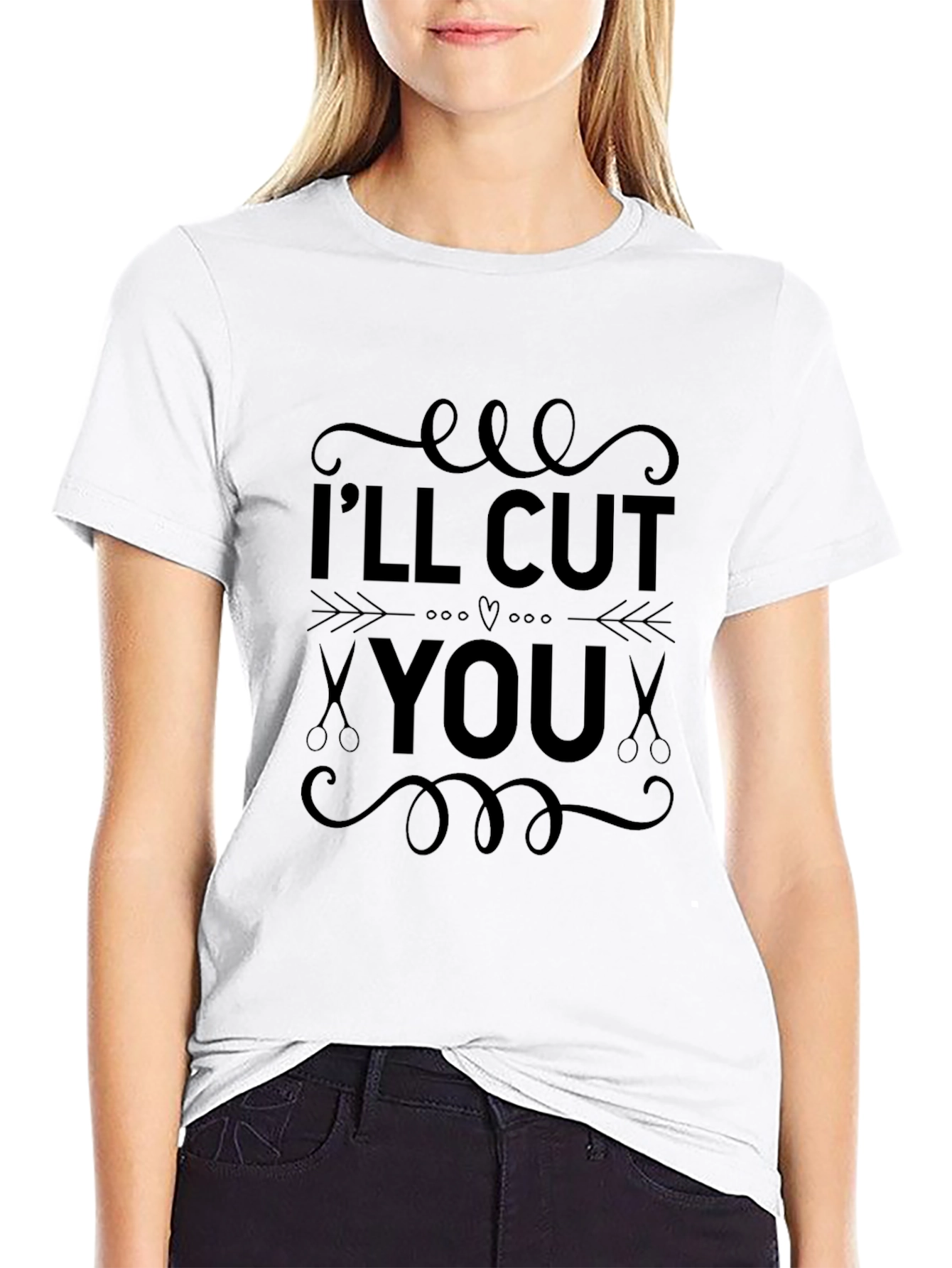 I'll Cut You T-Shirt - Barber Style Tee - 9
