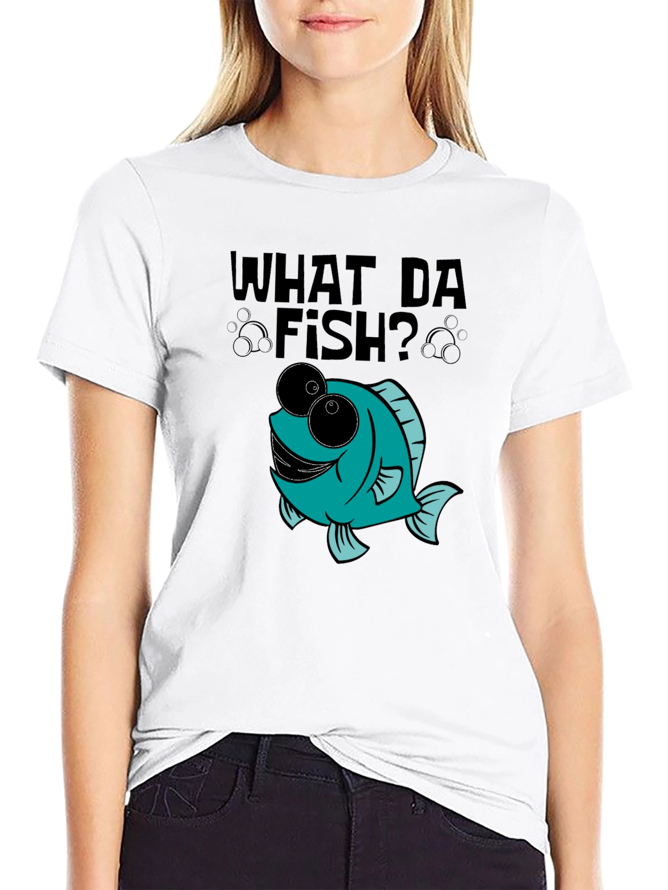 What Da Fish? Novelty Graphic Tee - 9