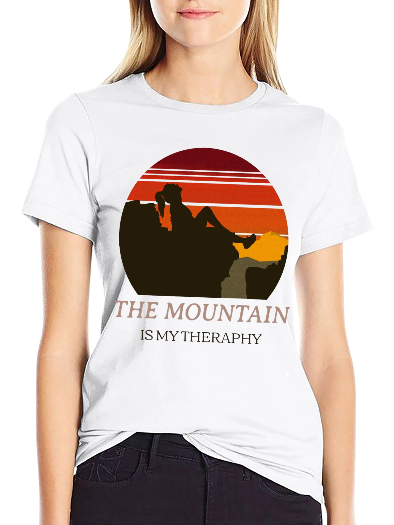 Black Mountain Therapy Graphic Tee view 9