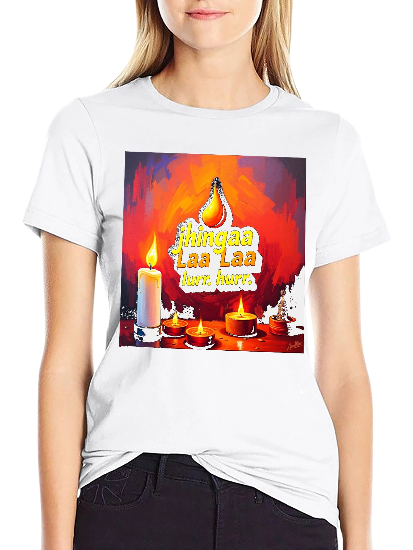 Candlelight Art Tee - 9