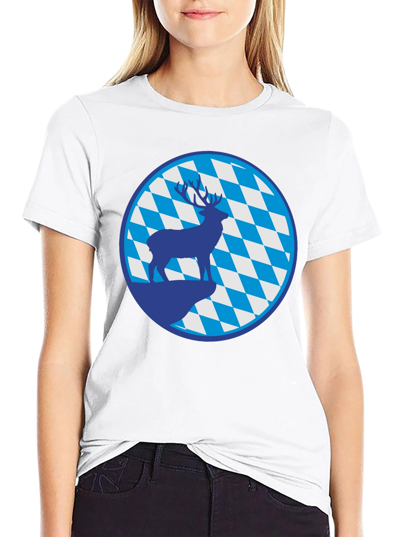 Black Deer & Bavaria T-Shirt view 9