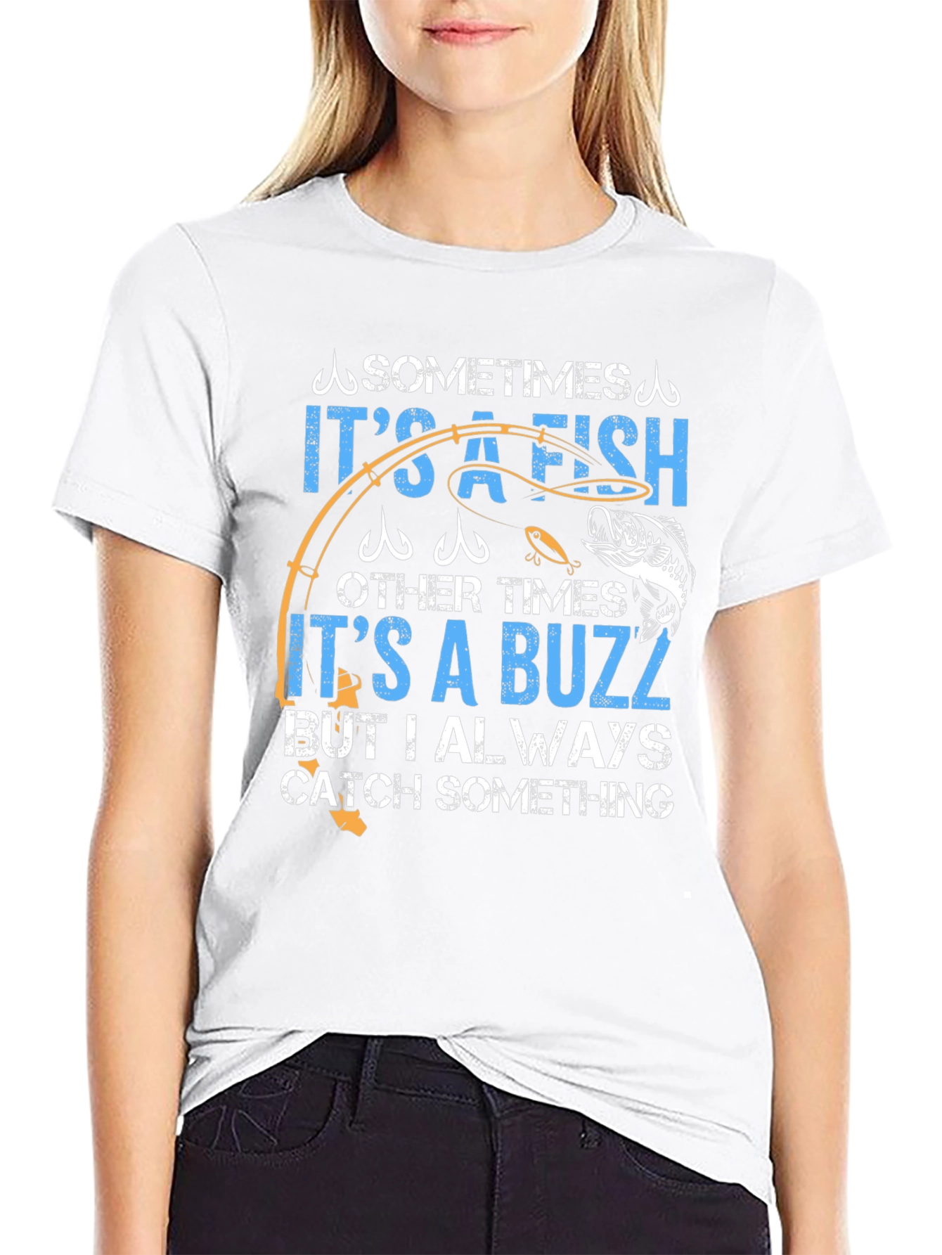Fisherman's T-Shirt: It's a Fish, It's a Buzz - 9