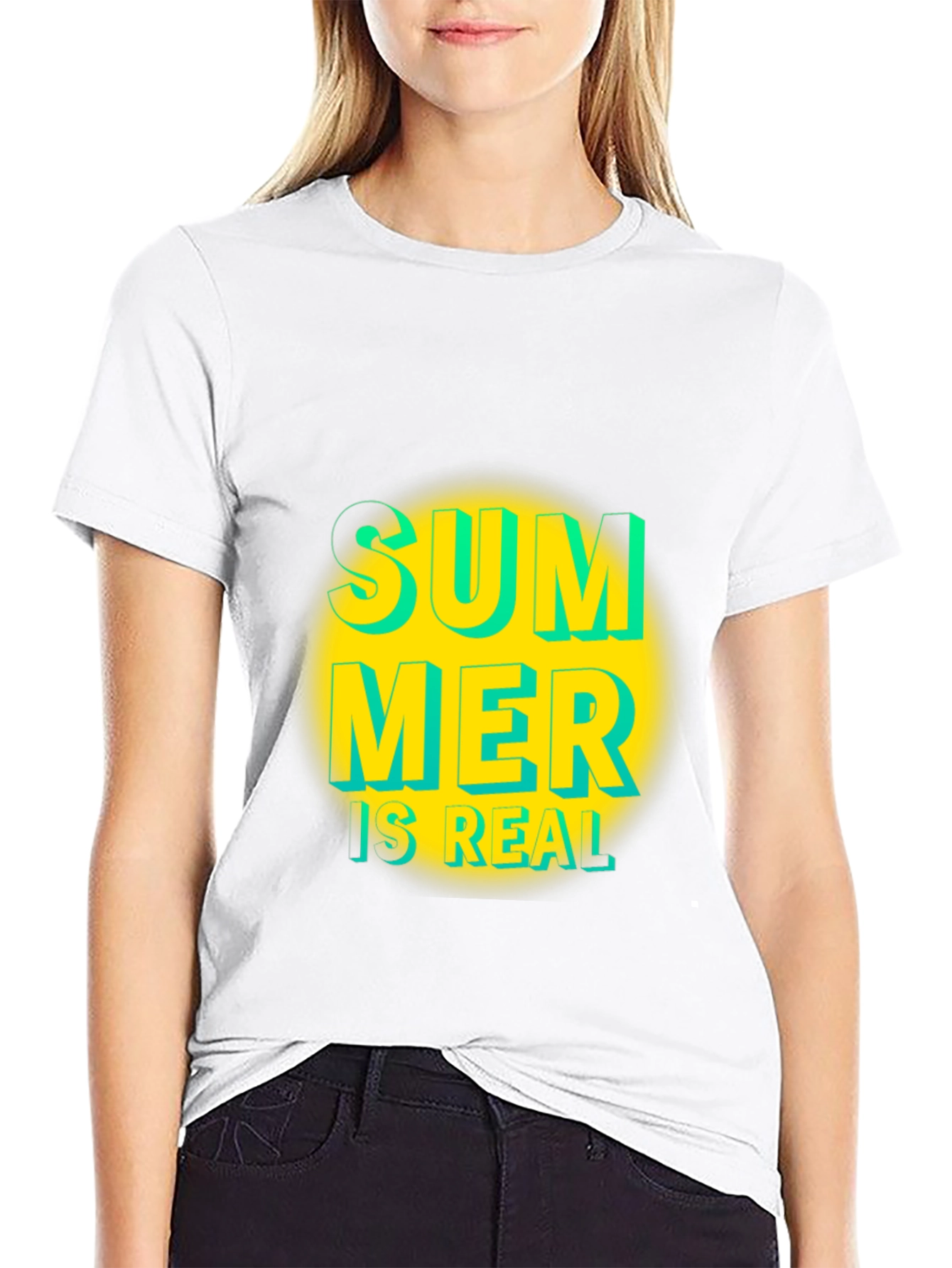 Black Summer is Real Graphic T-Shirt view 9