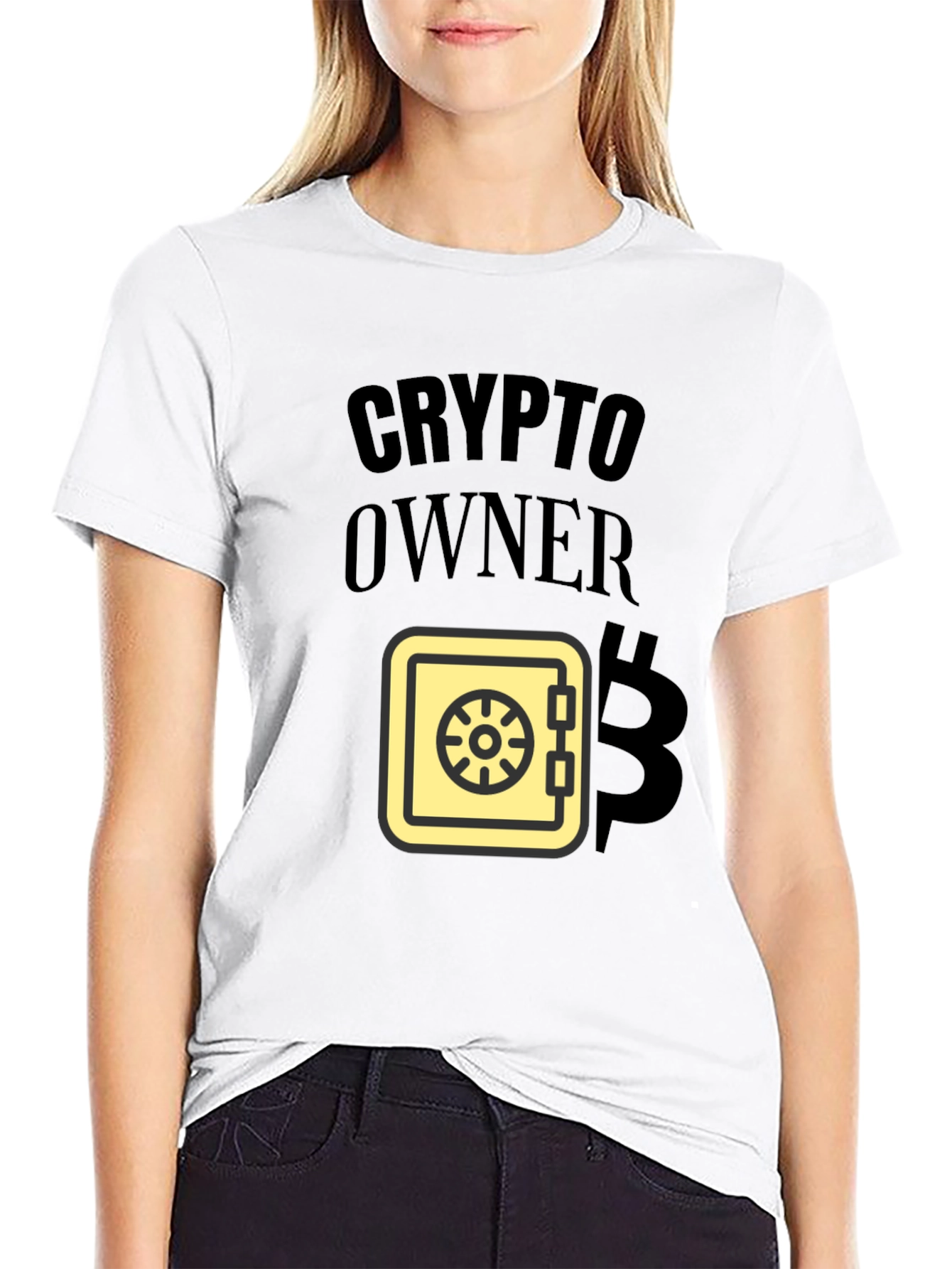 Black Crypto Owner T-Shirt - Bitcoin Enthusiast Style view 9