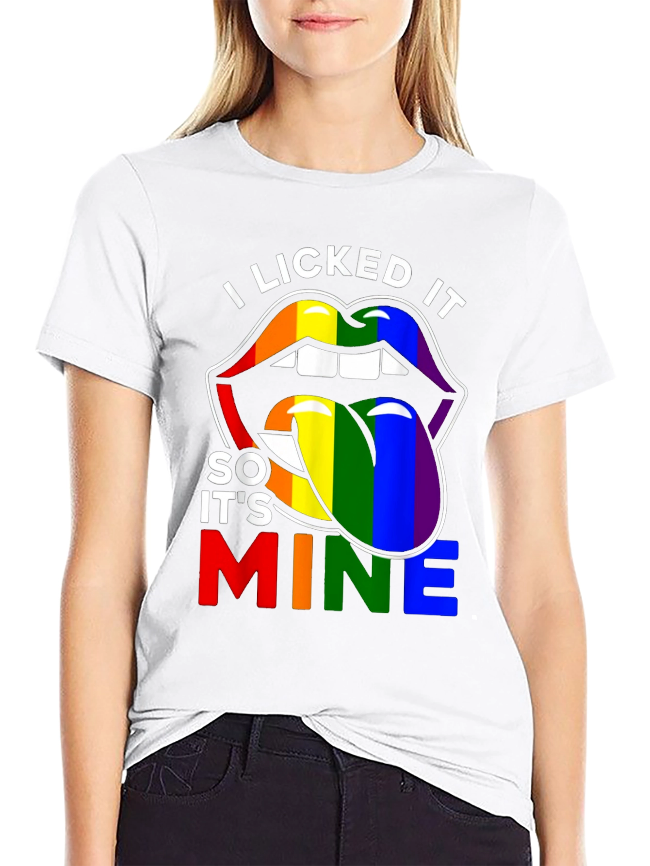 I Licked It So It's Mine Pride T-Shirt - 9