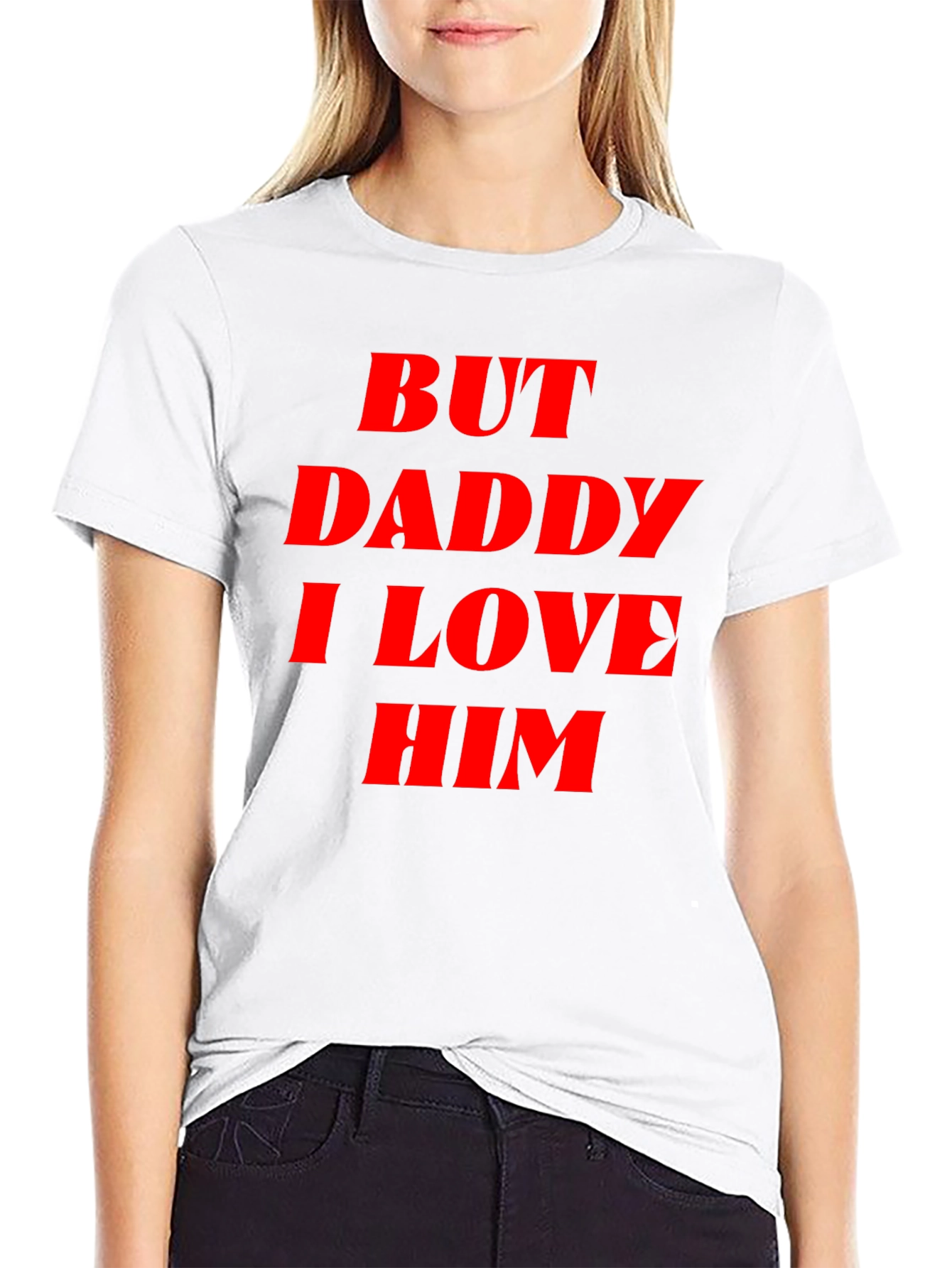 Black But Daddy I Love Him T-Shirt - Trendy Statement Tee view 9