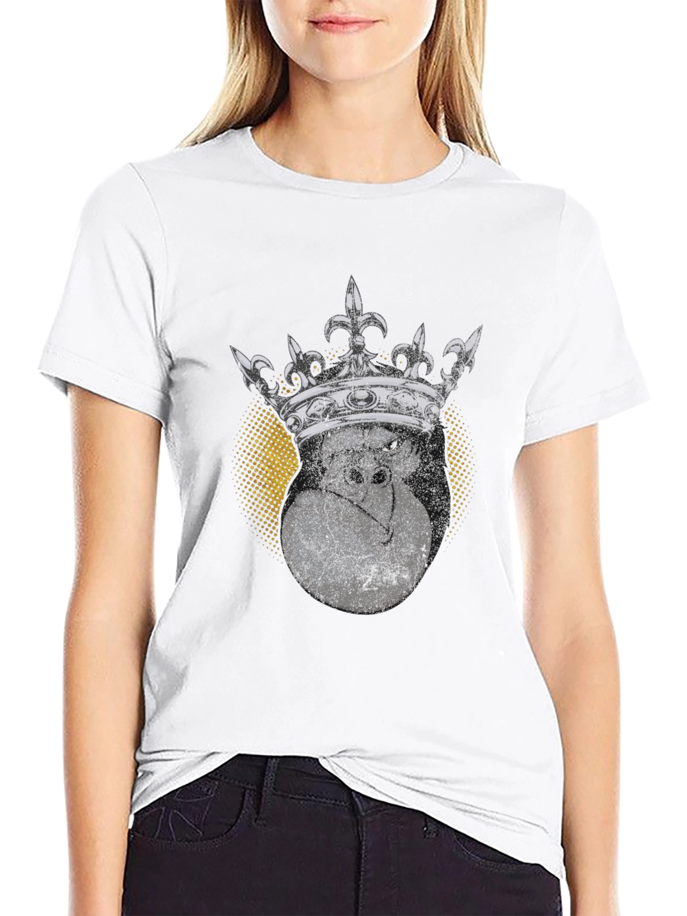 Black King Kong Graphic T-Shirt - Black view 9