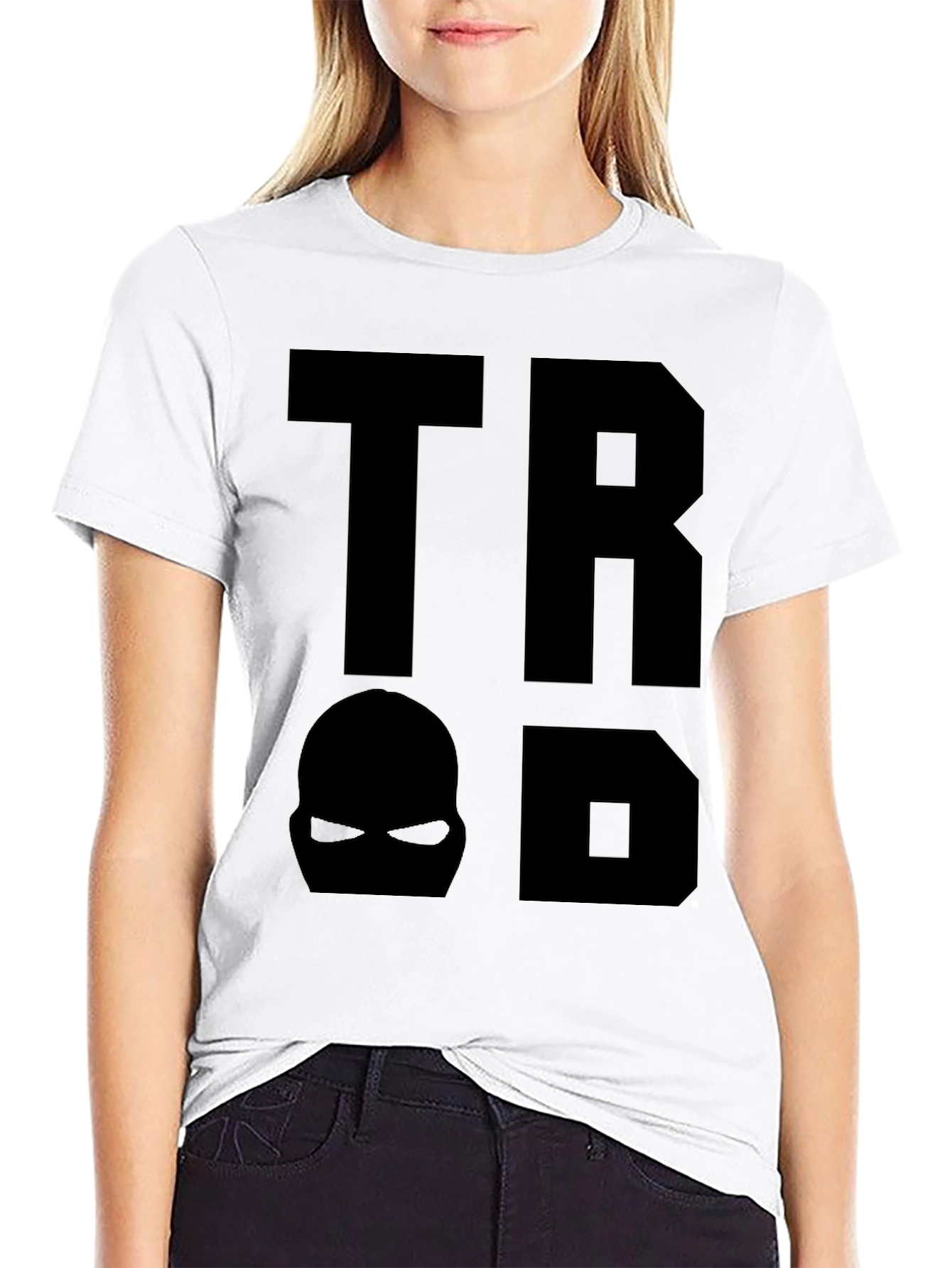 Black TROD Graphic T-Shirt view 9