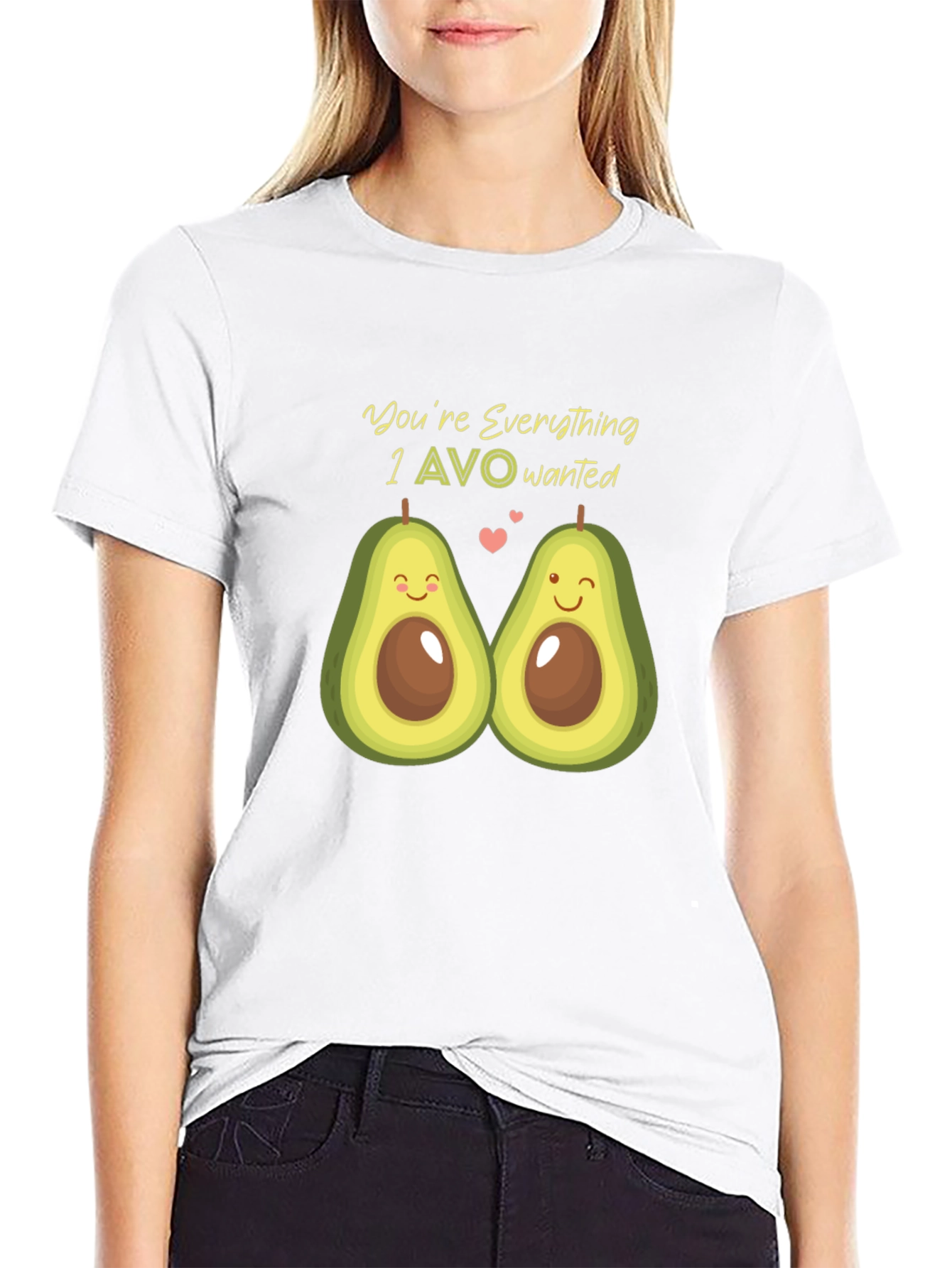 Black Avocado Love T-Shirt - You're Everything I AVO Wanted view 9