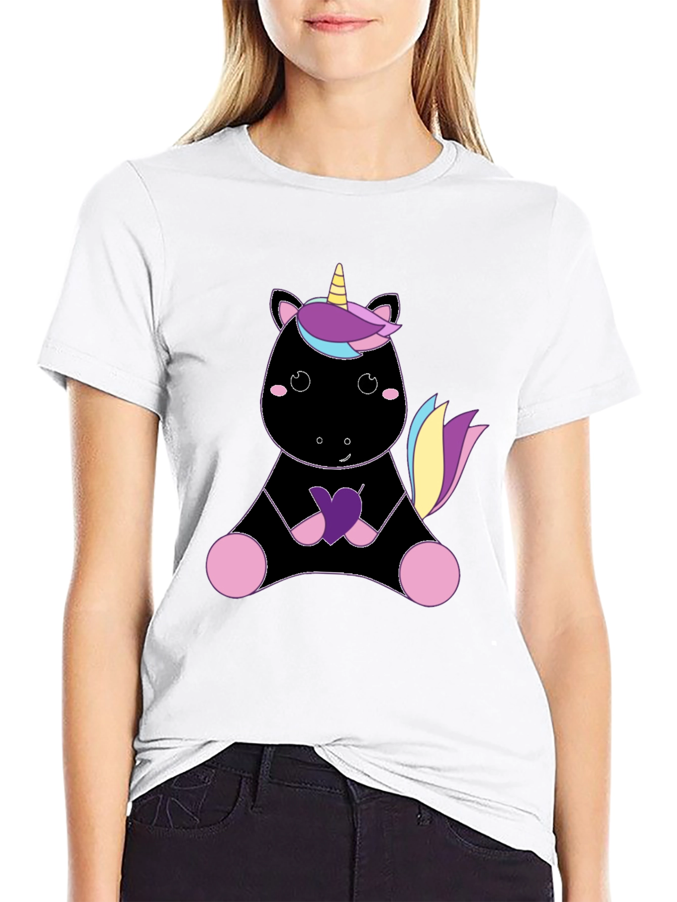 Unicorn Graphic Tee - Soft Cotton Blend - 9