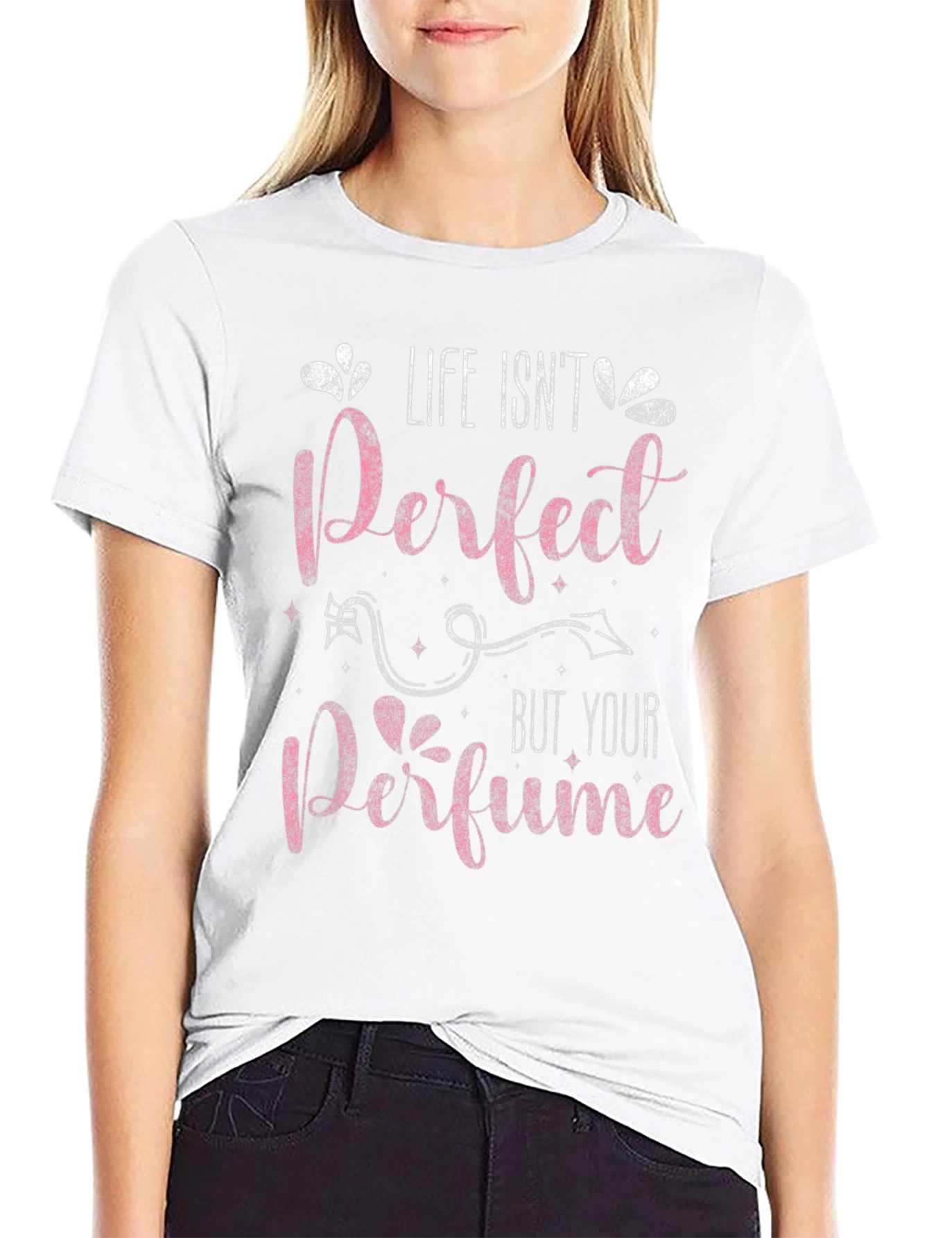 Black Life Isn't Perfect Perfume T-Shirt view 9