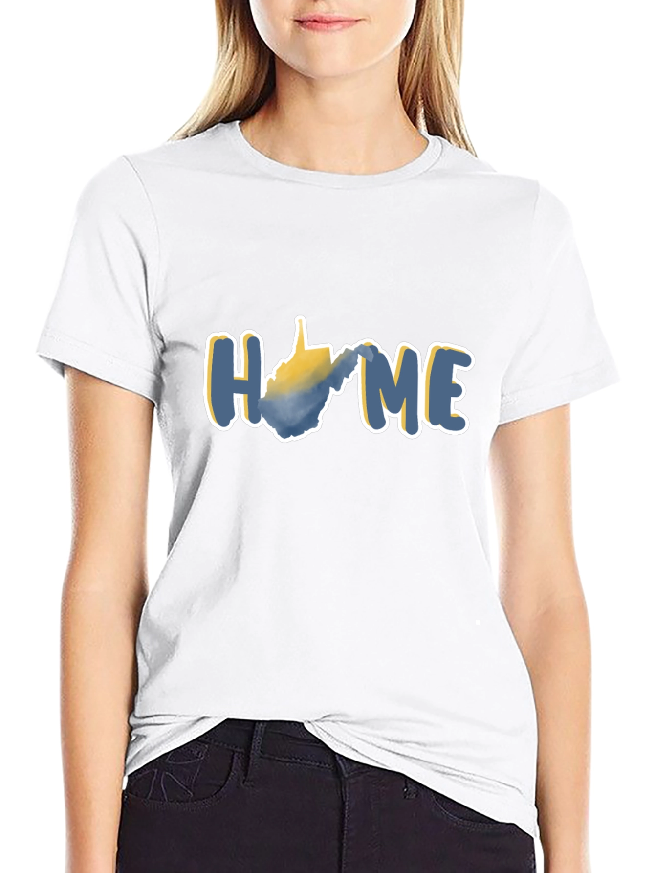 West Virginia Home State Pride T-Shirt - 9