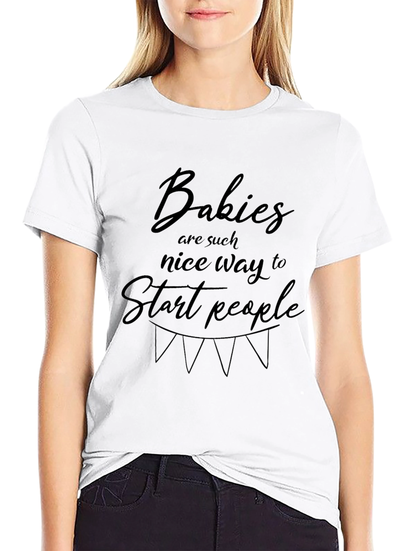Black Babies Are Such a Nice Way to Start People Black T-Shirt view 9