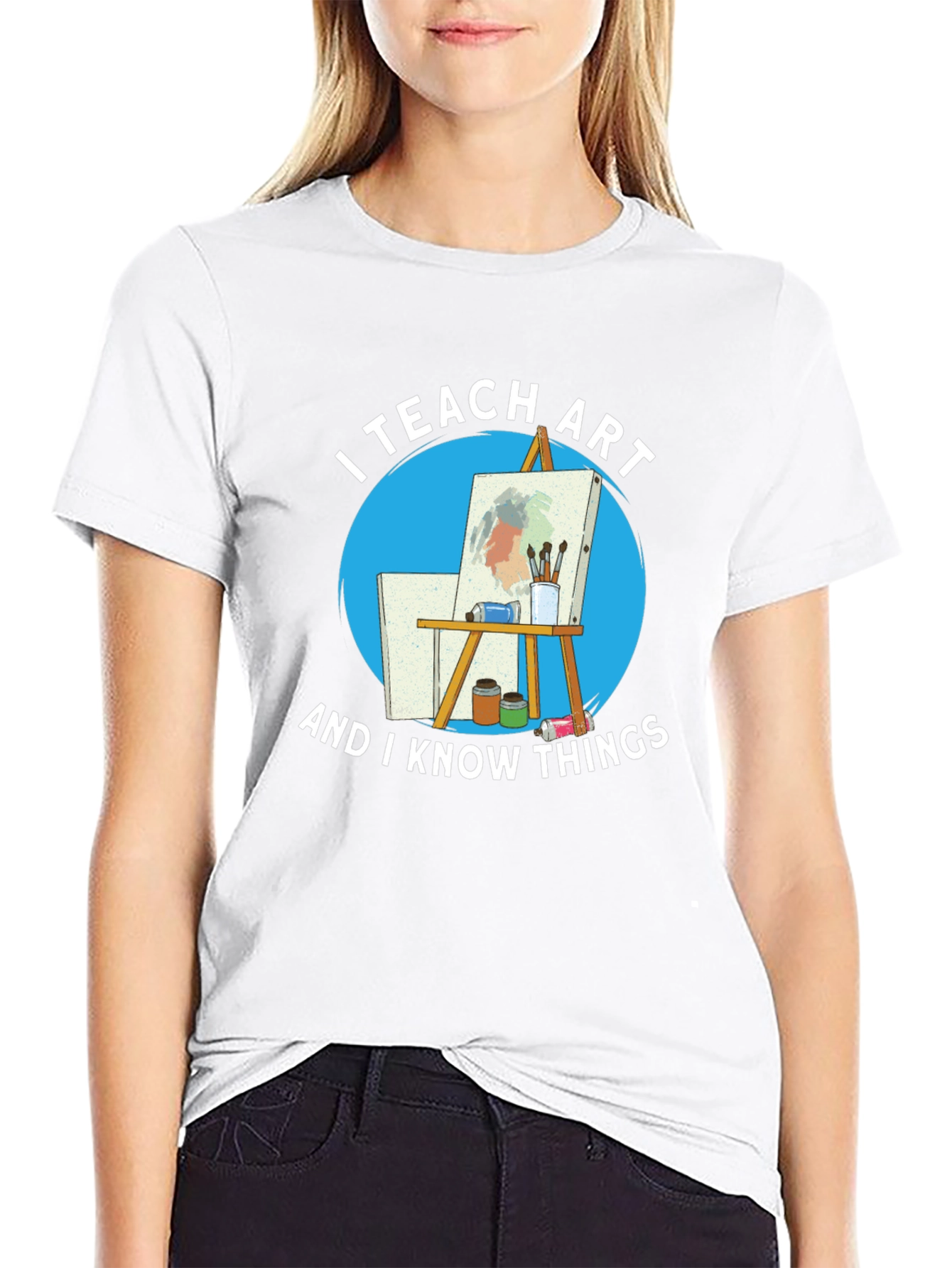 I Teach Art T-Shirt - 9