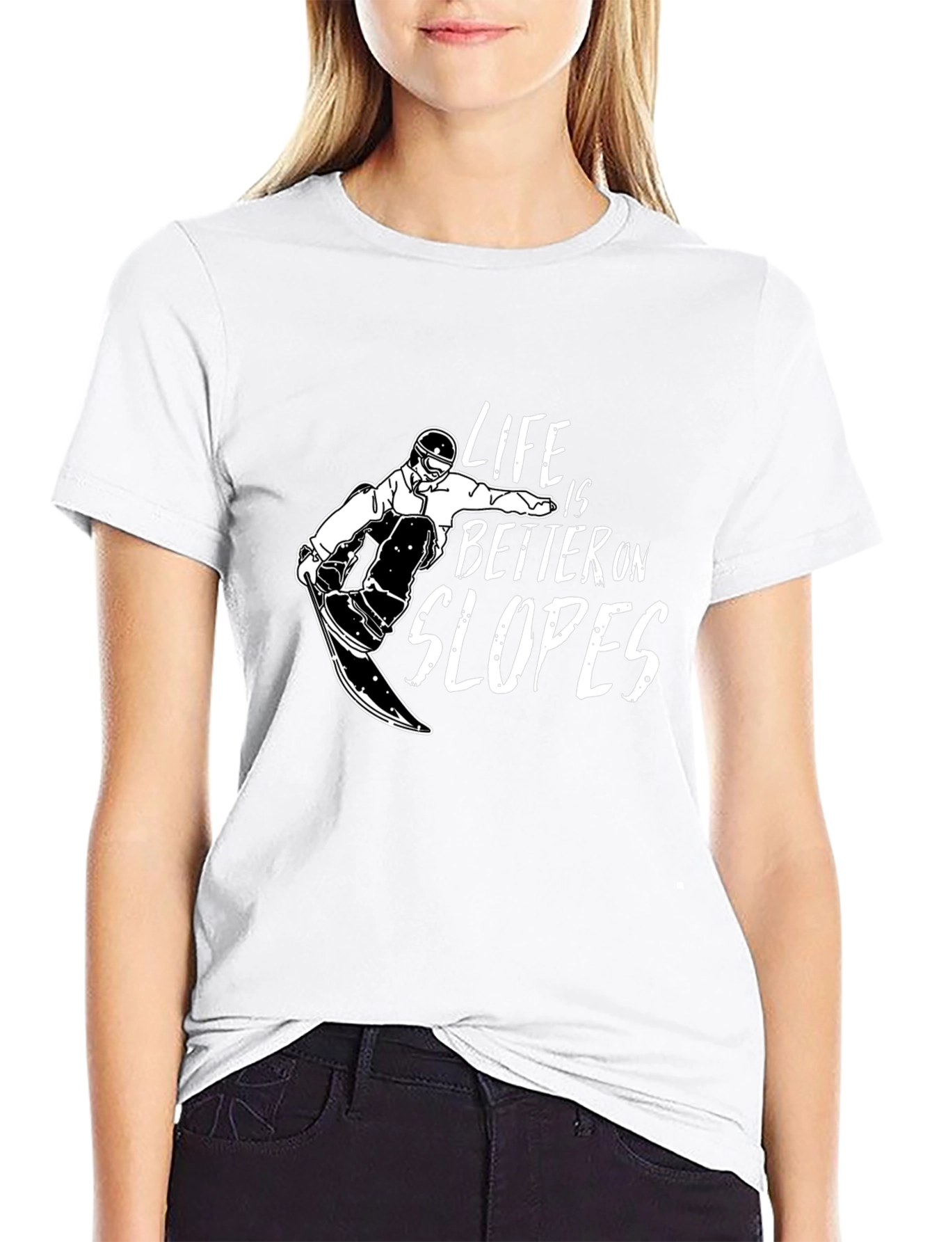 Life is Better on Slopes T-Shirt - 9