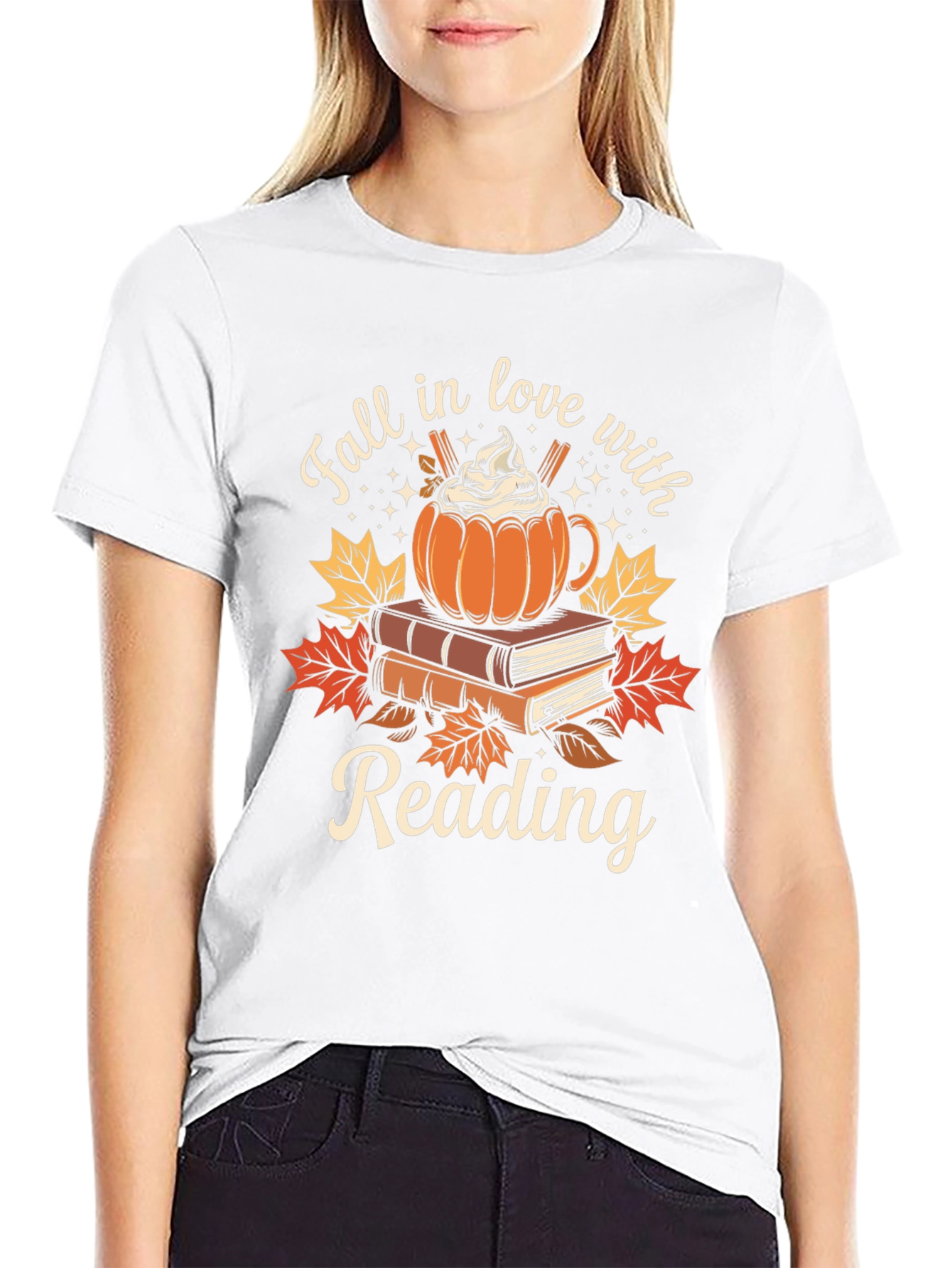 Fall in Love with Reading T-Shirt - 9