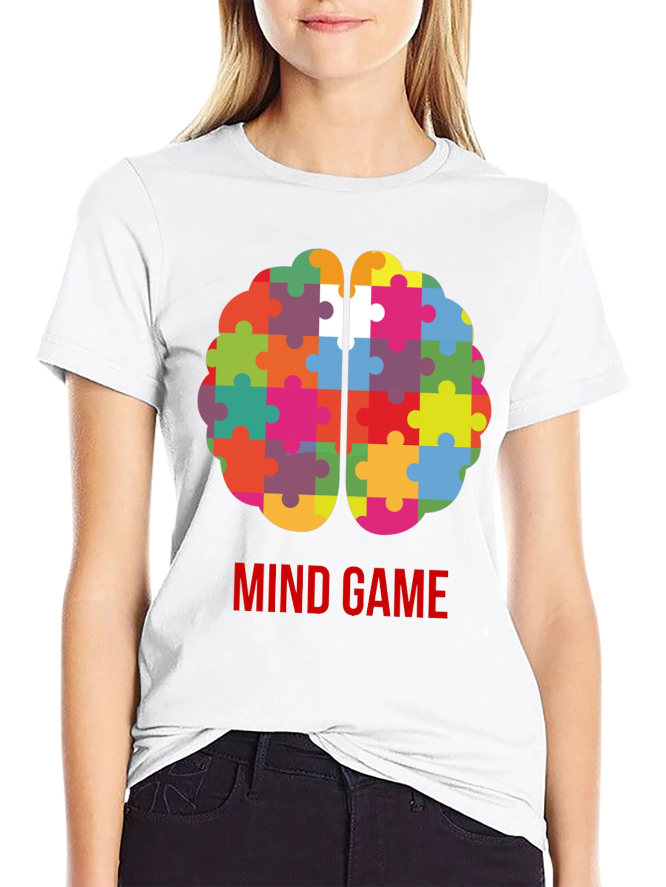 Mind Game Brain Puzzle T-Shirt - 9