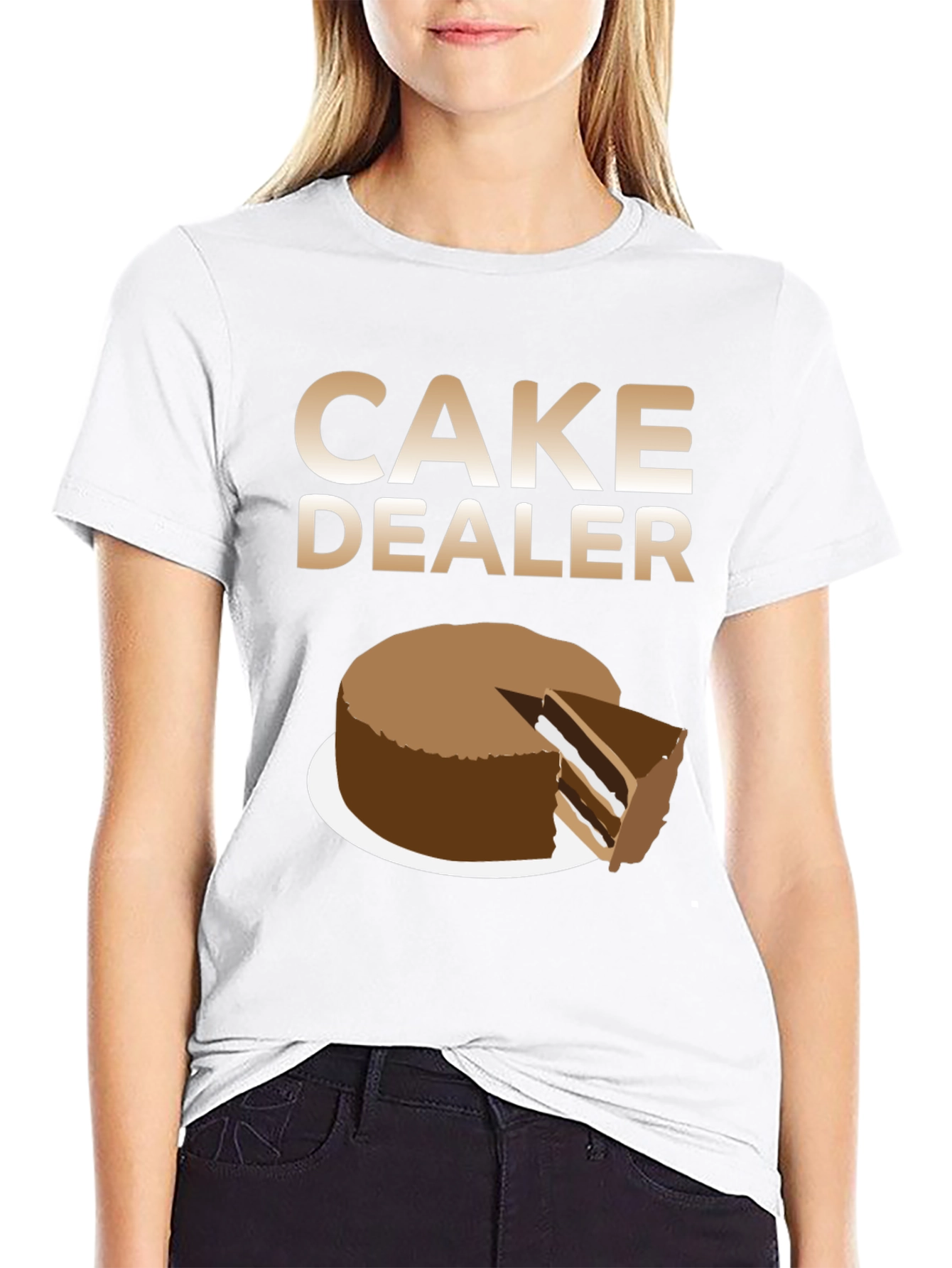 Black Cake Dealer Graphic T-Shirt view 9