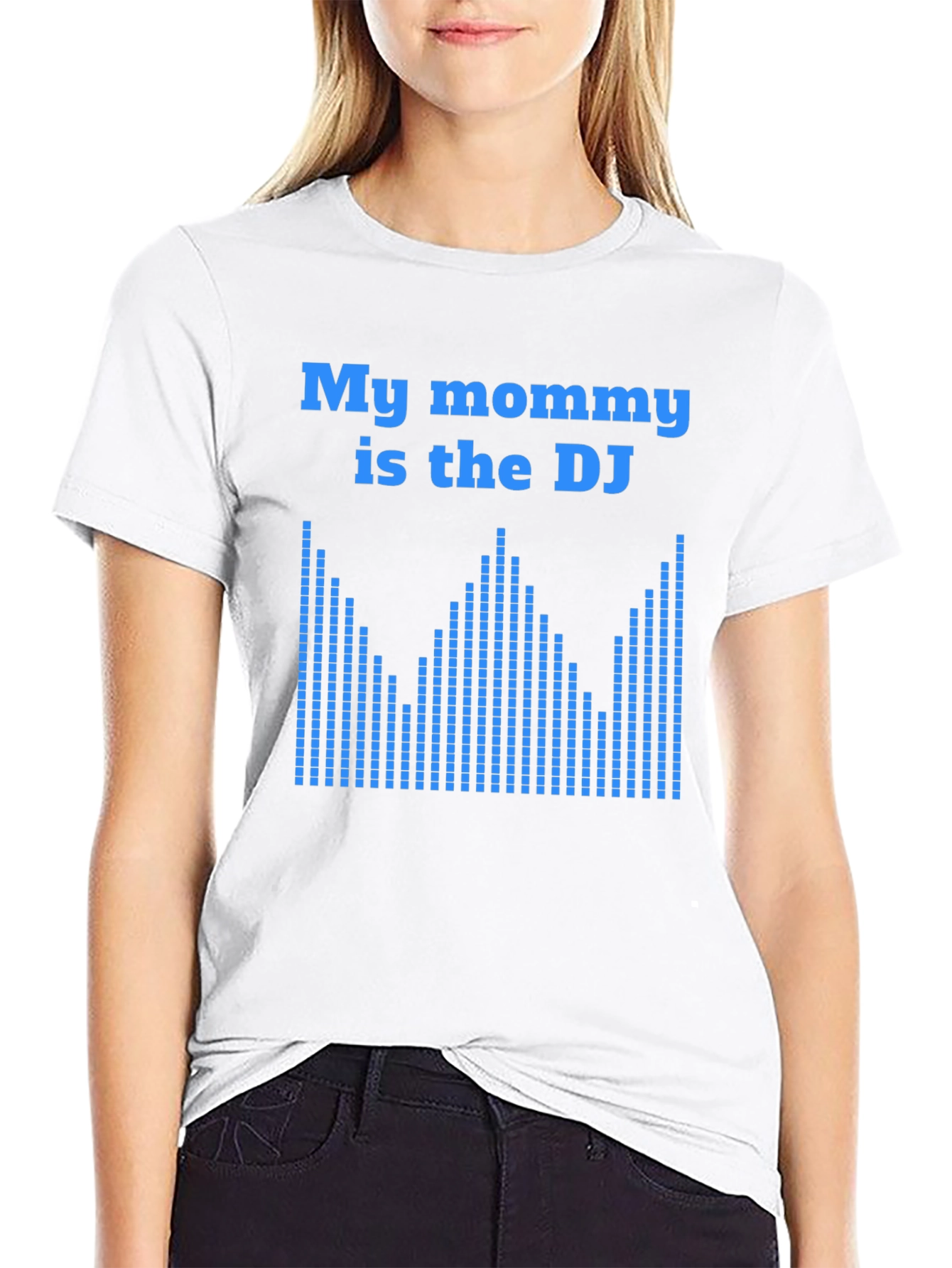 Black My Mommy is the DJ Graphic T-Shirt view 9