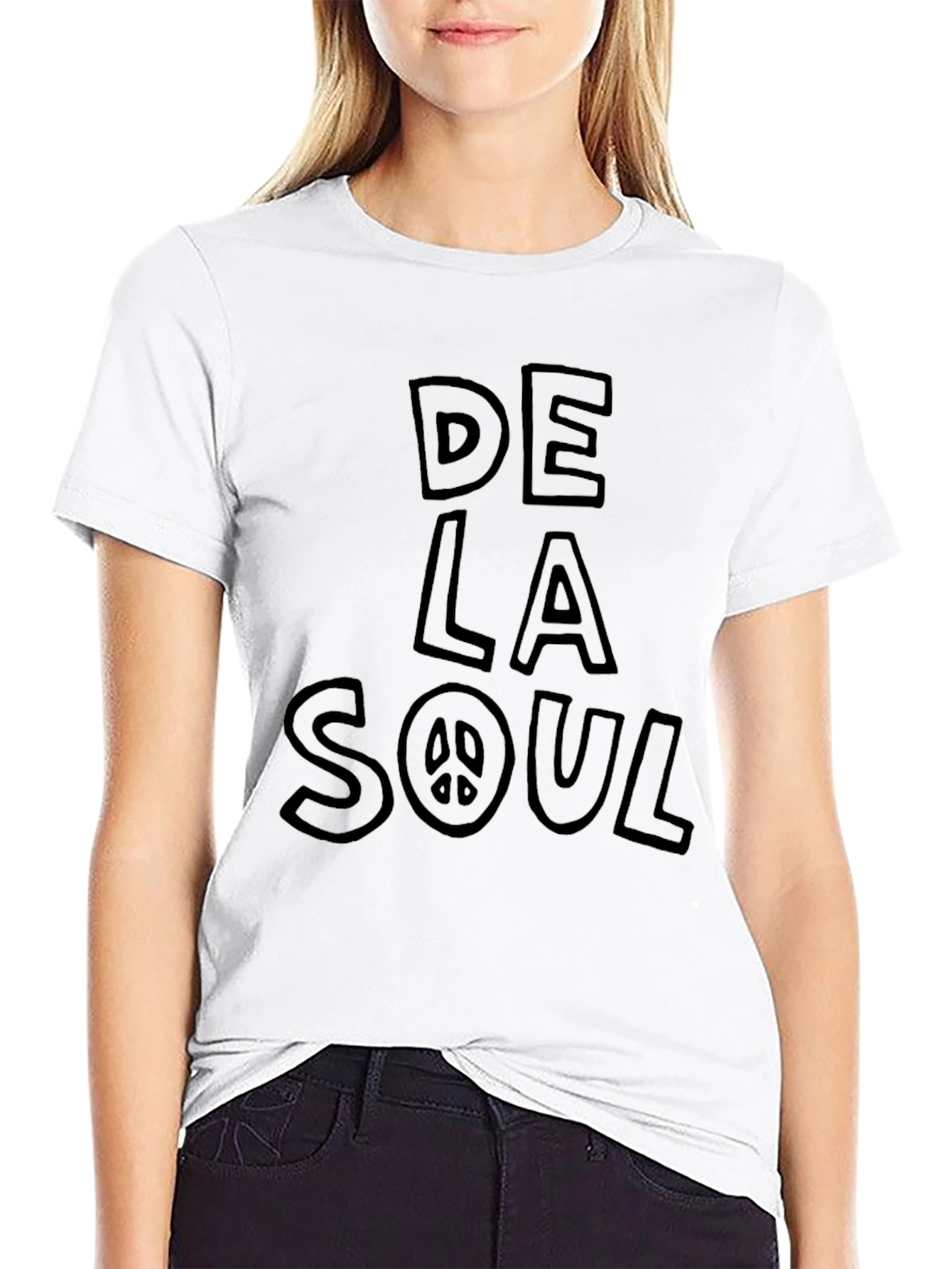 Black De La Soul Black T-Shirt view 9